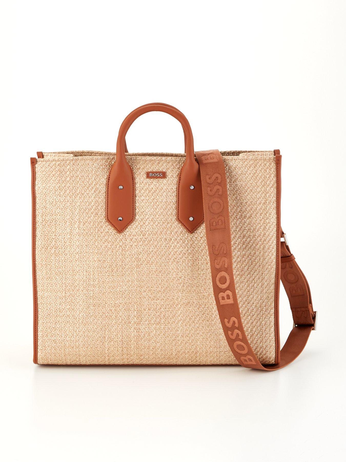 BOSS Boss Black Sandy Raffia Tote Bag - Beige | Very Ireland