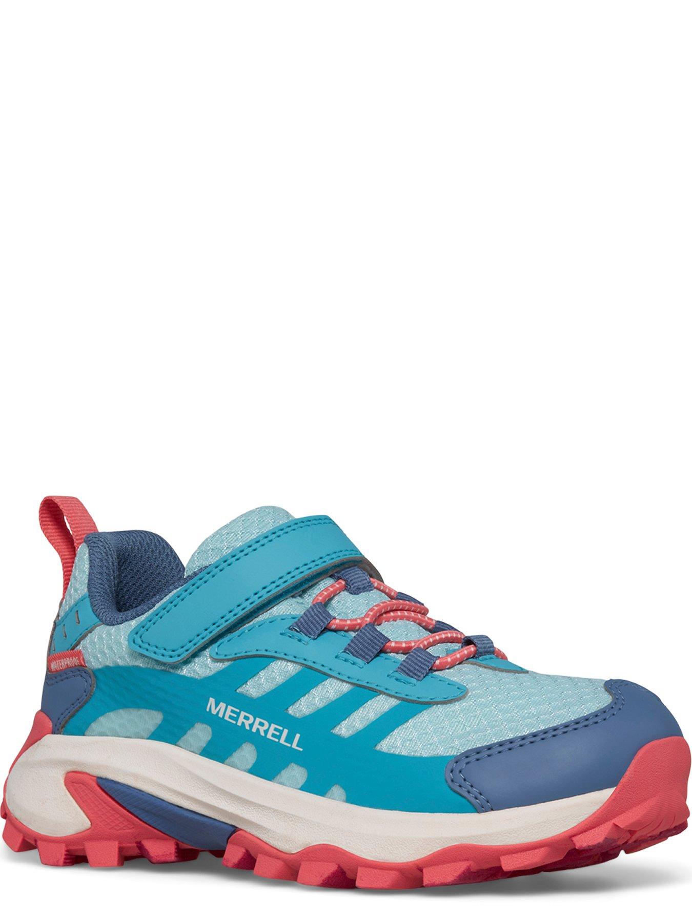 Merrell Kids Moab Speed Low Waterproof Shoes Blue Very Ireland