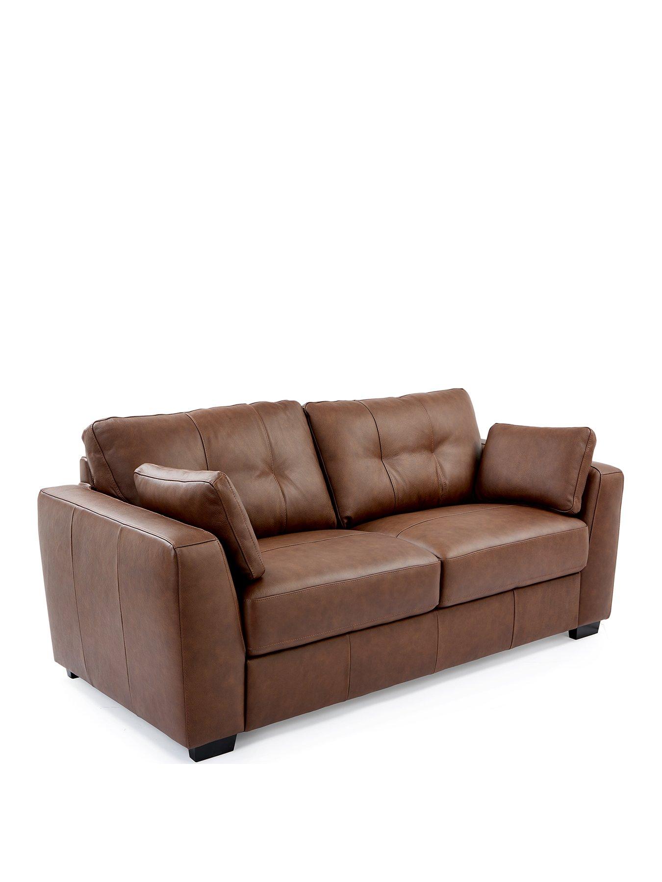 very-home-arden-2-seater-leather-sofaback