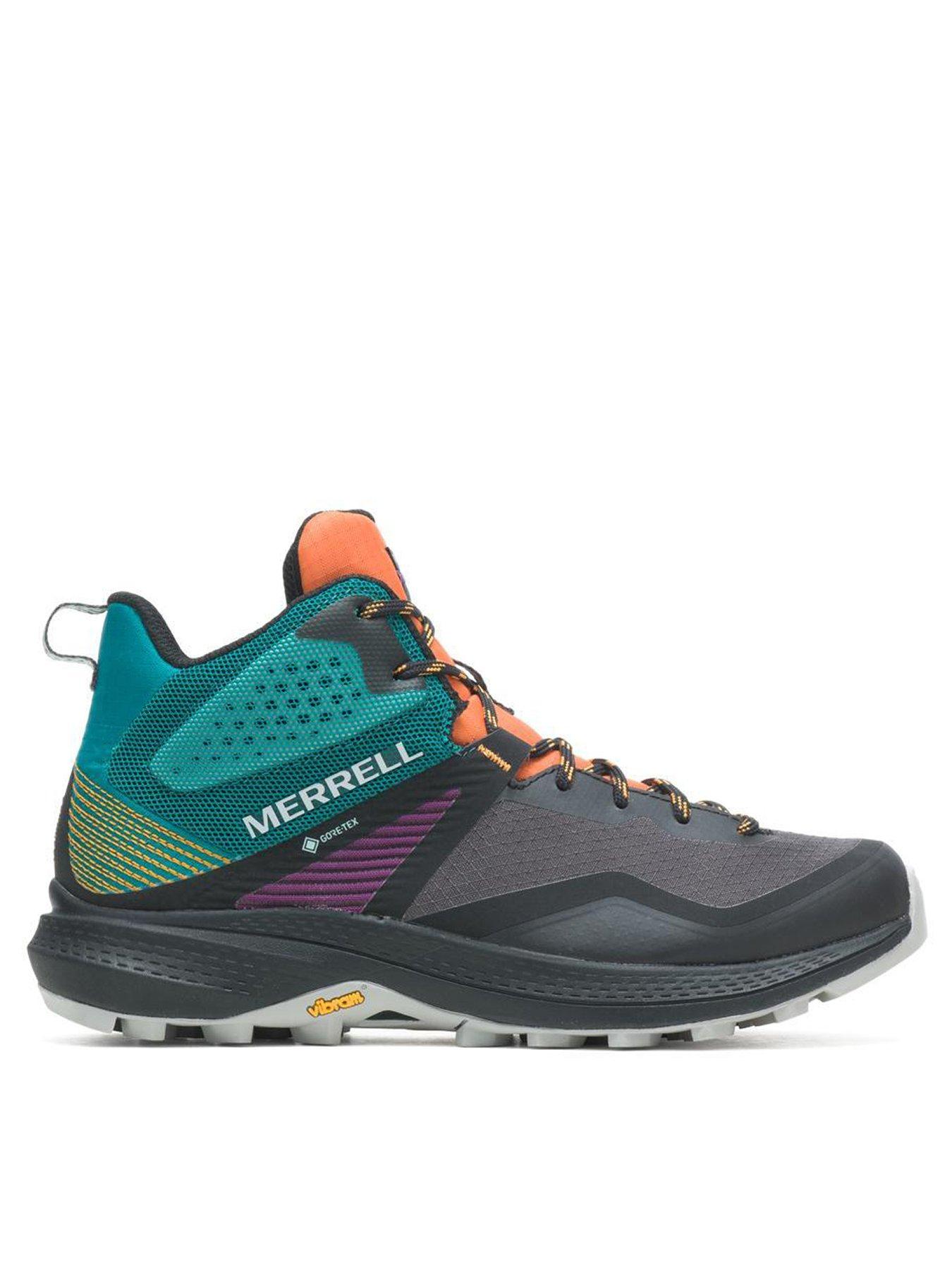 merrell-womens-mqm-3-goretex-mid-hiking-boots-orangegreenfront