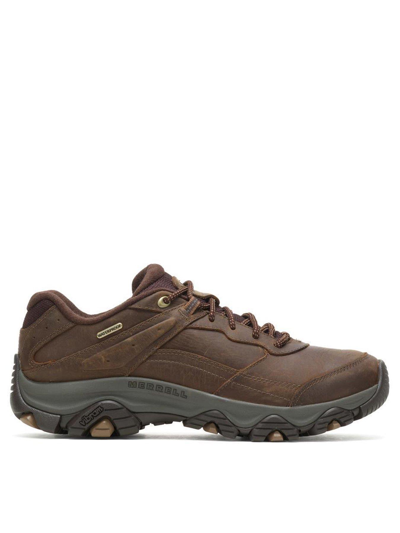 undefined Mens Moab Adventure Waterproof Hiking Shoes - Brown