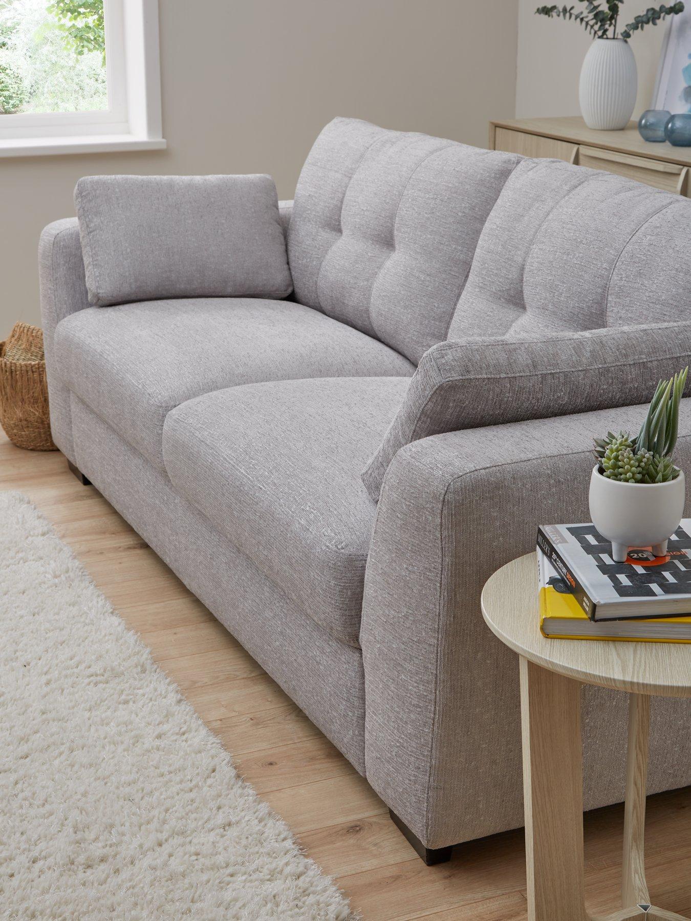 very-home-arden-4-seater-fabric-sofafront