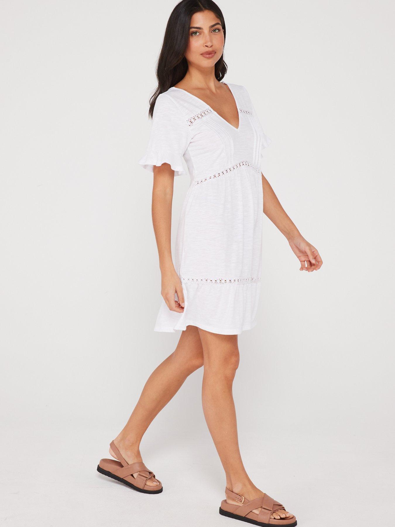 v-by-very-lace-detailnbspmini-dress-whitedetail