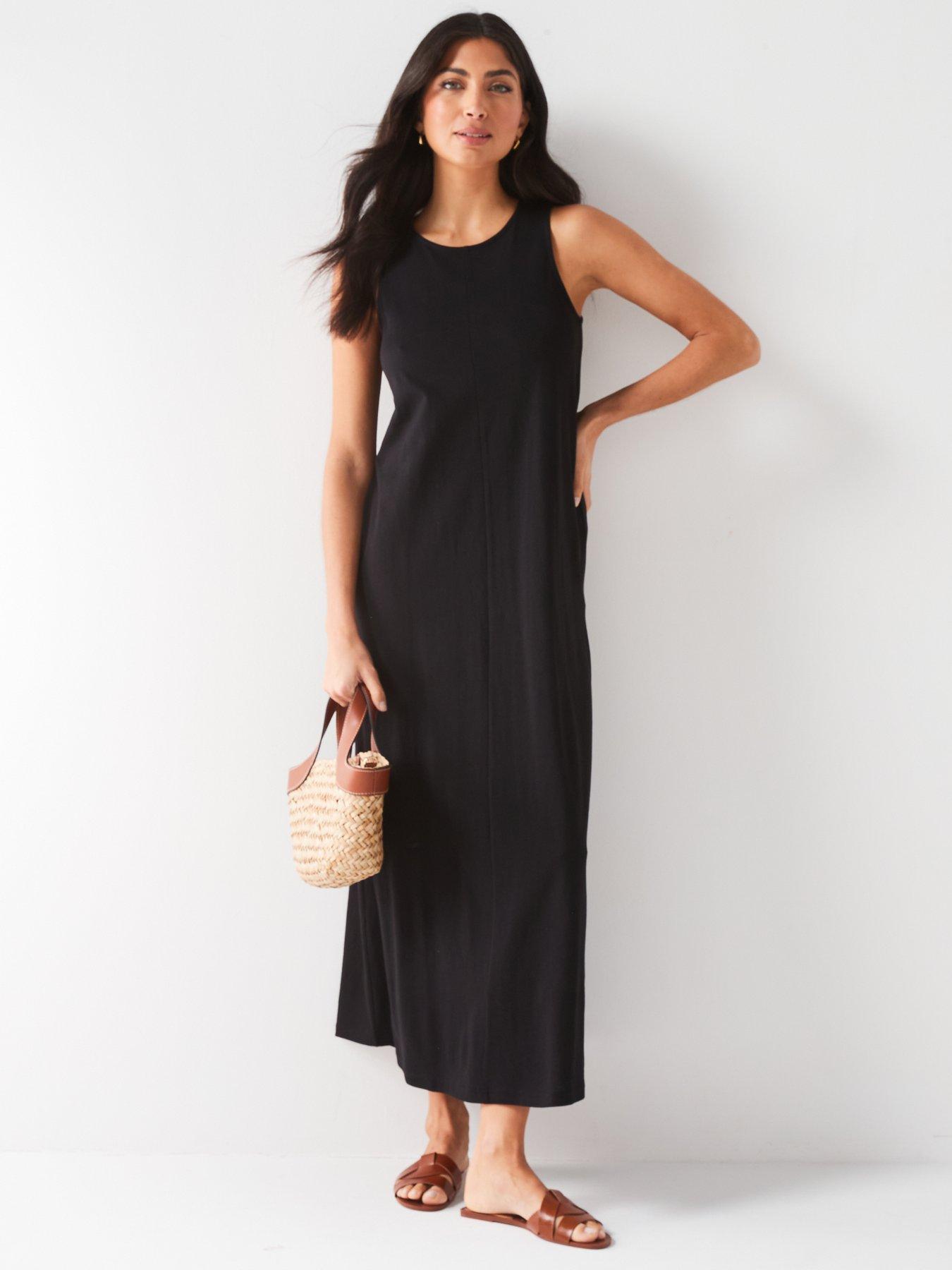 everyday-sleeveless-column-maxi-dress-blackback