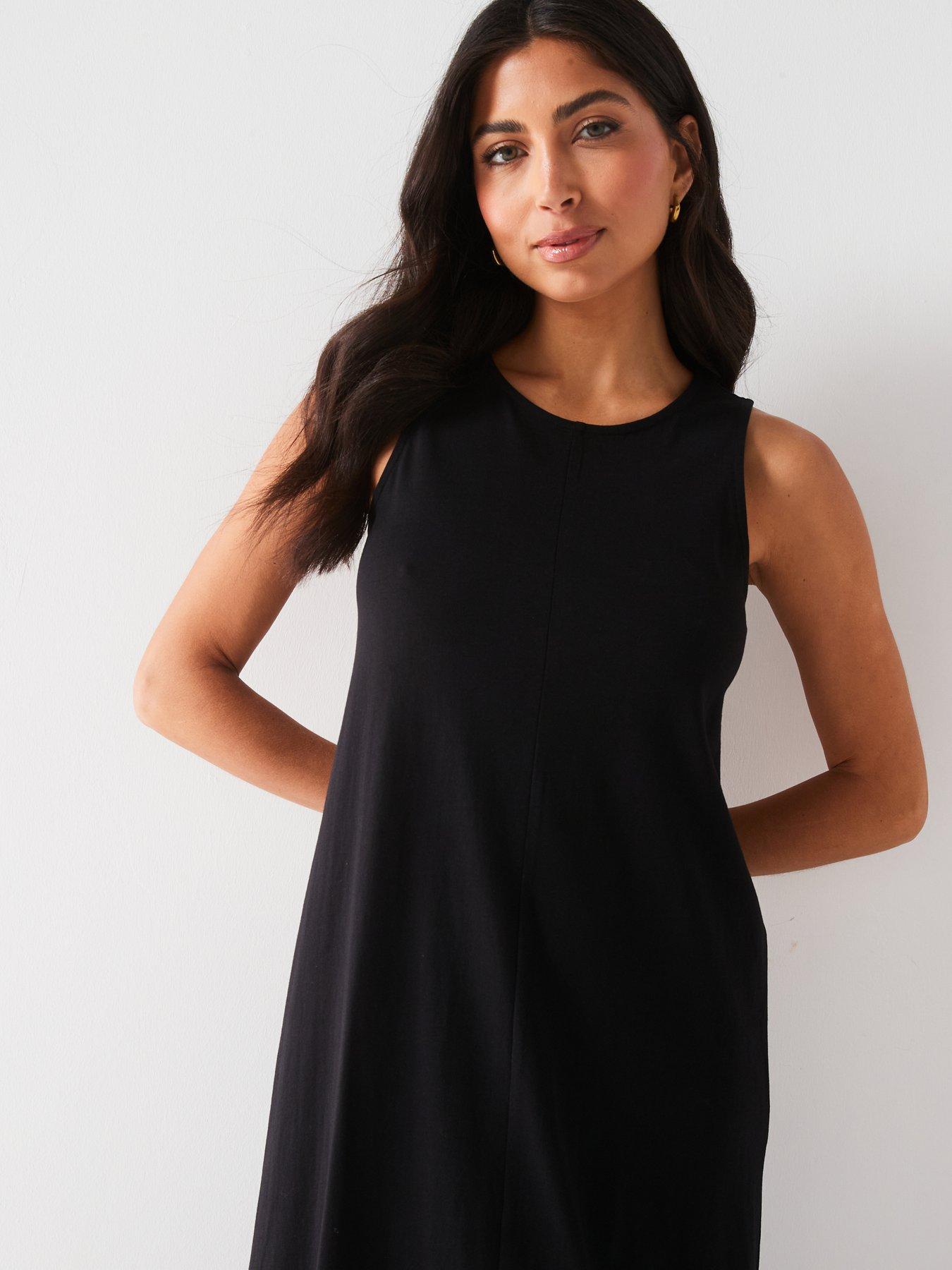 everyday-sleeveless-column-maxi-dress-blackdetail