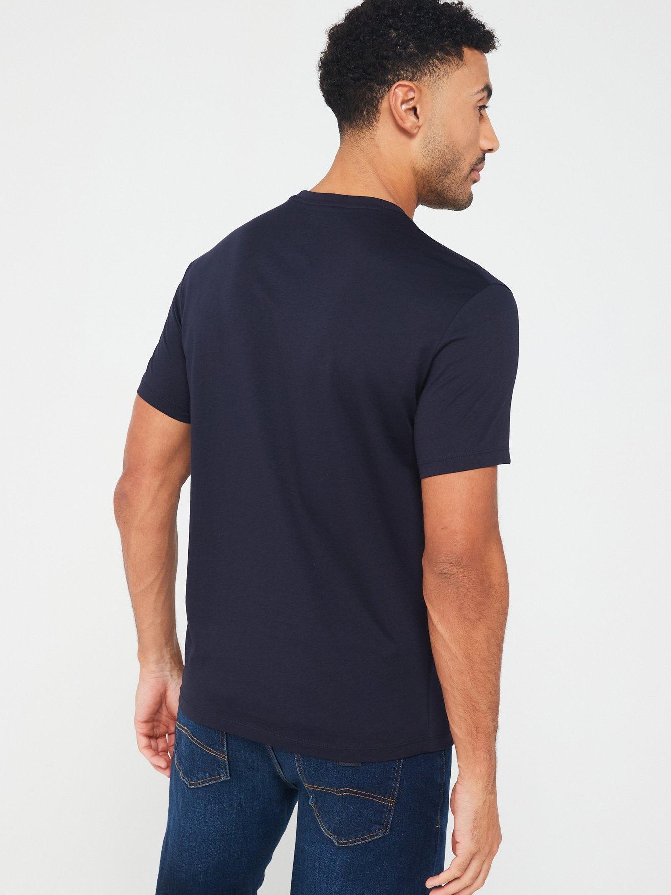 armani-exchange-regular-fit-t-shirt-navystillFront