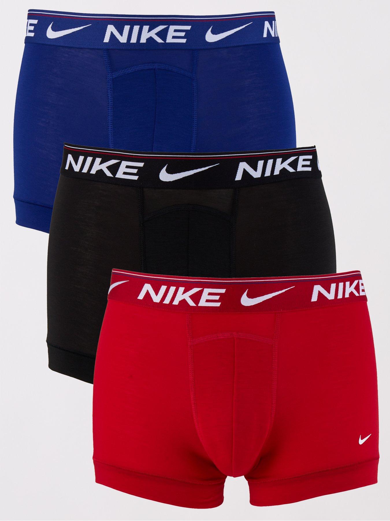 Nike Underwear Mens Boxer Brief 3pk - Multi