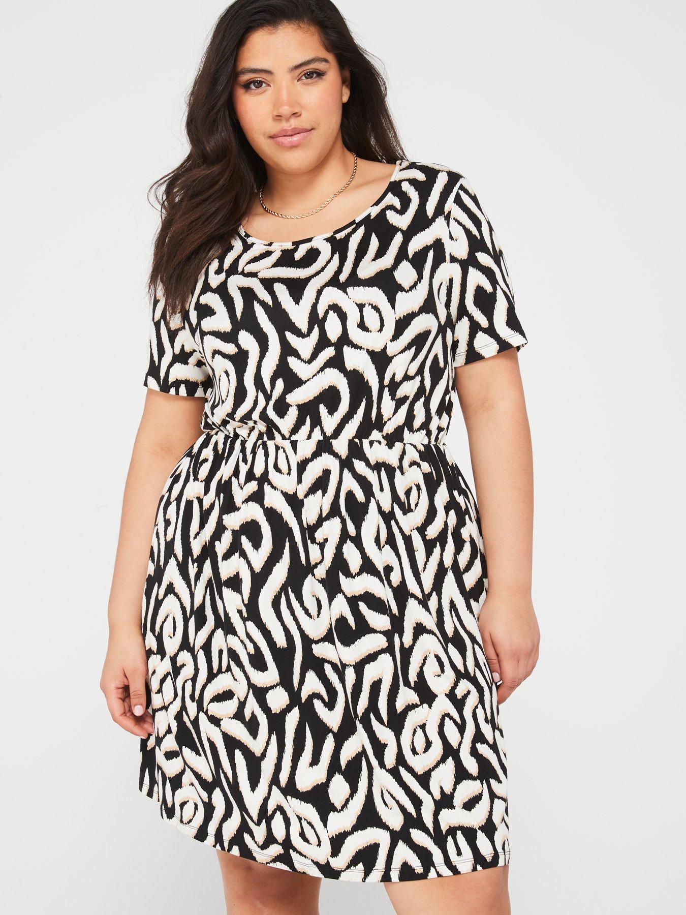 v-by-very-curve-jersey-short-sleeve-mini-dress-print