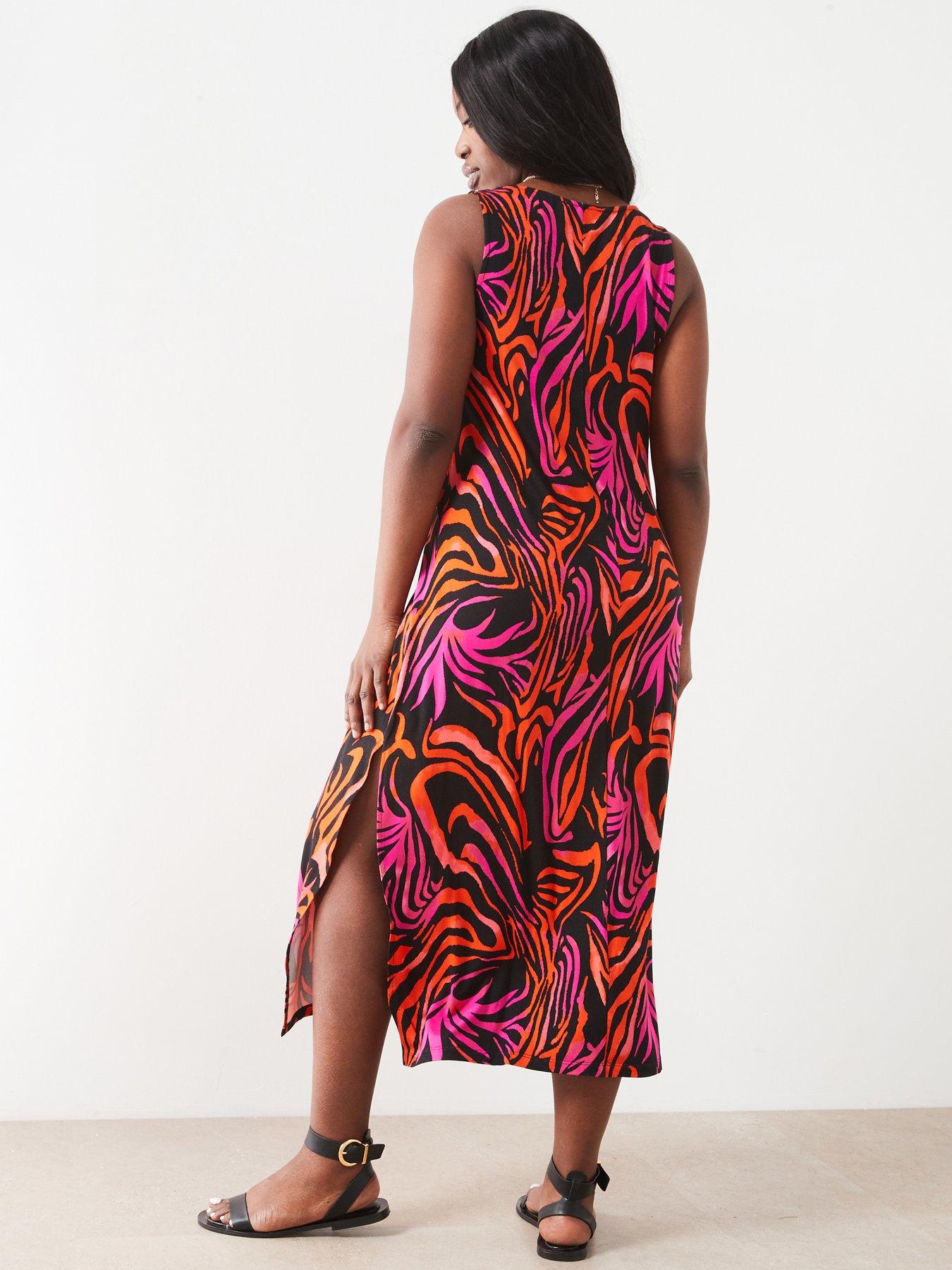 v-by-very-curve-stretch-sleeveless-midi-dress-printstillFront