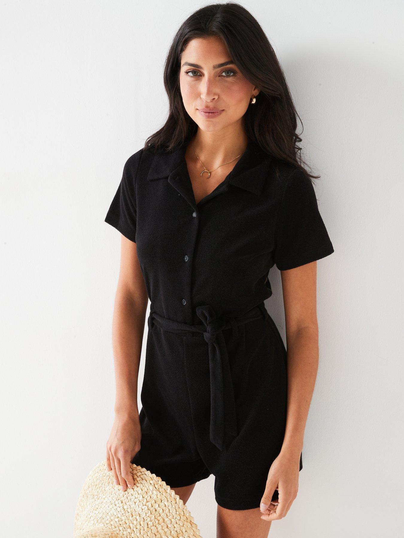 v-by-very-towelling-playsuit-black