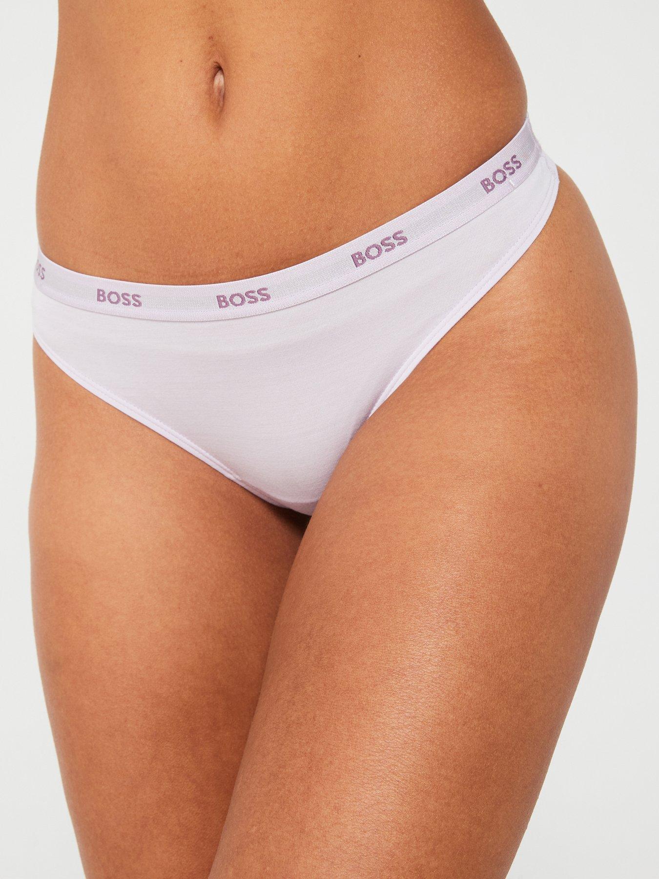 boss-logo-waistband-thong-purple