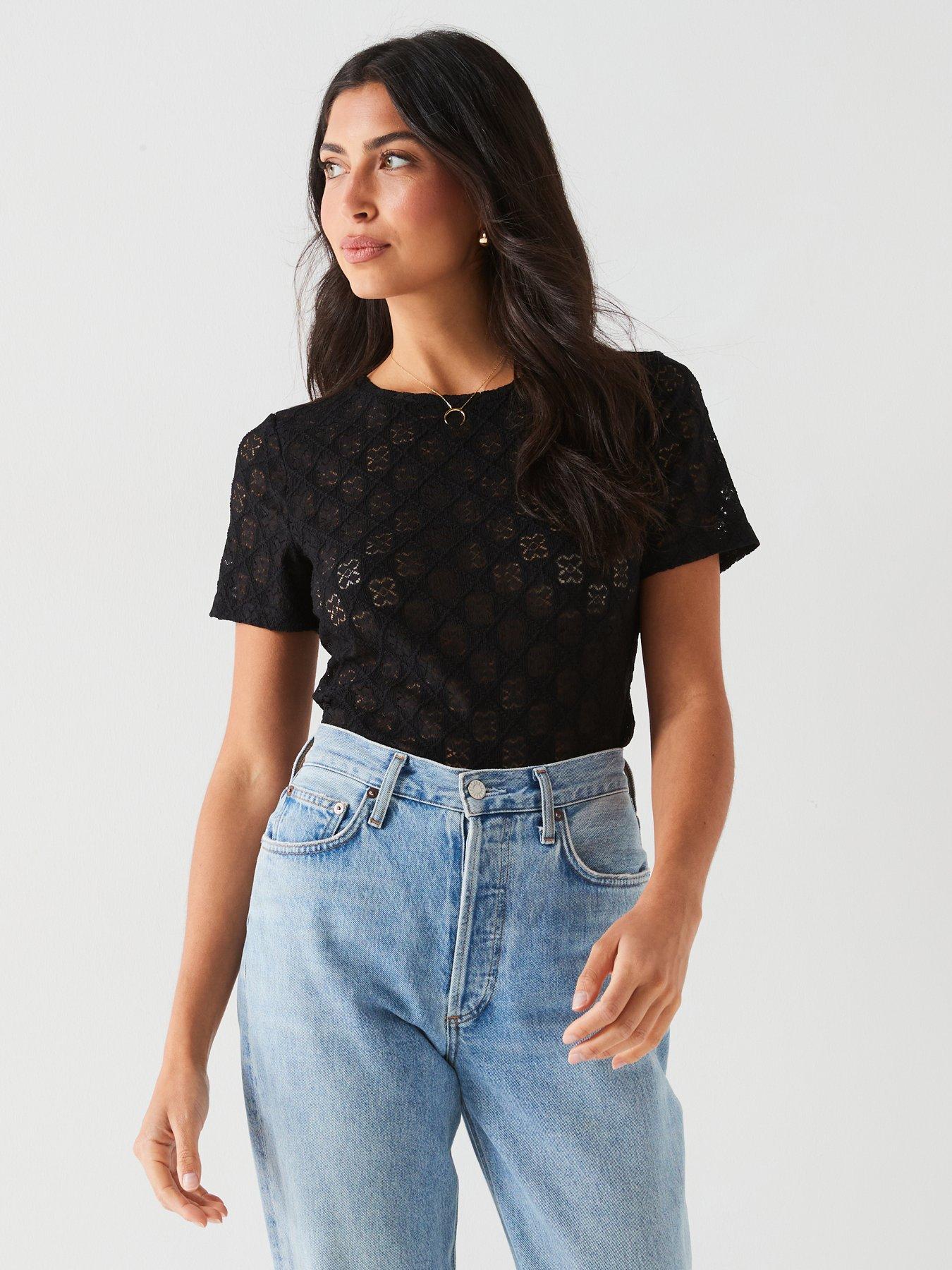 v-by-very-lace-short-sleeve-t-shirt-ndash-black