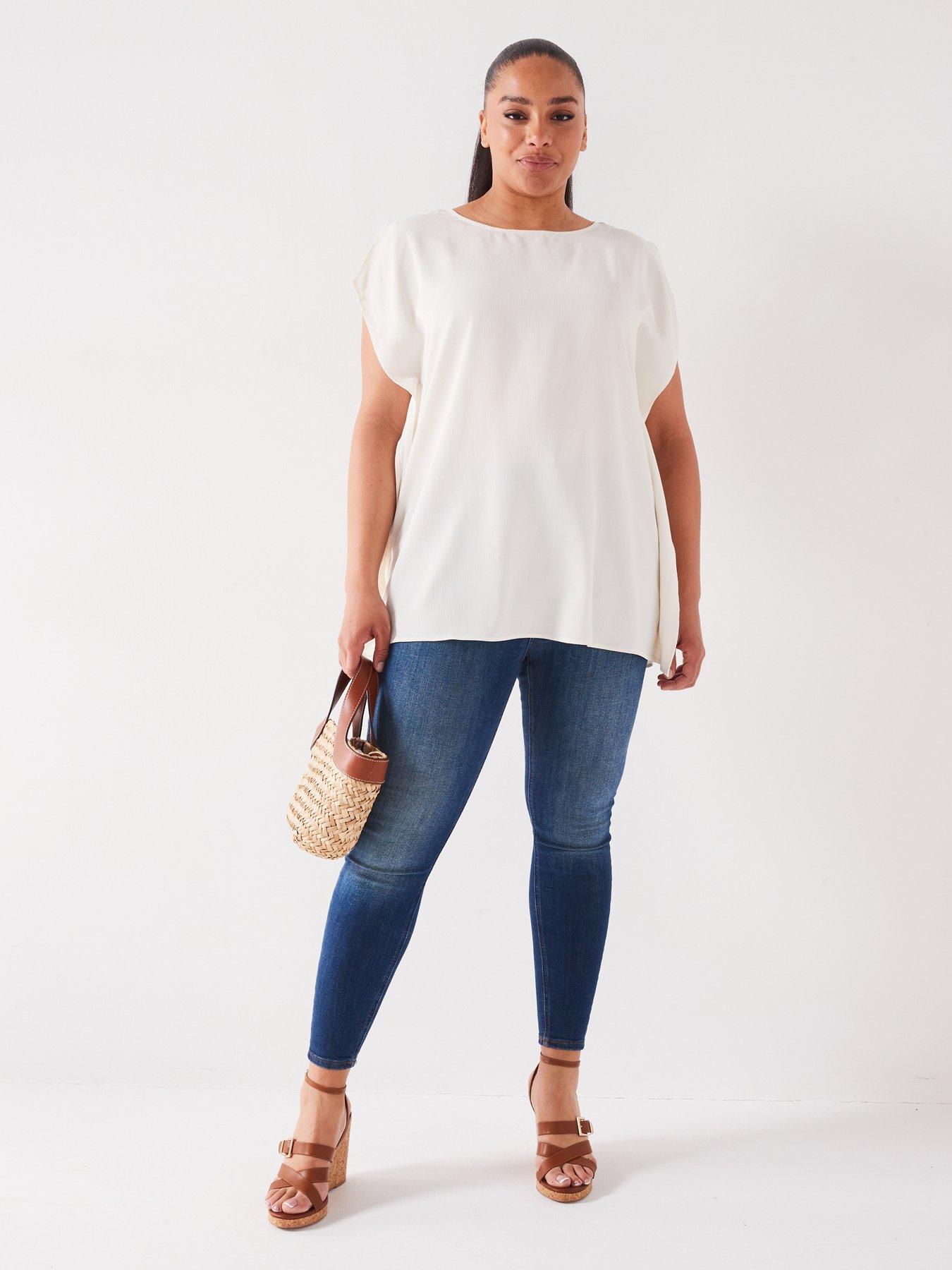 v-by-very-curve-draped-sleeve-shell-top-creamback