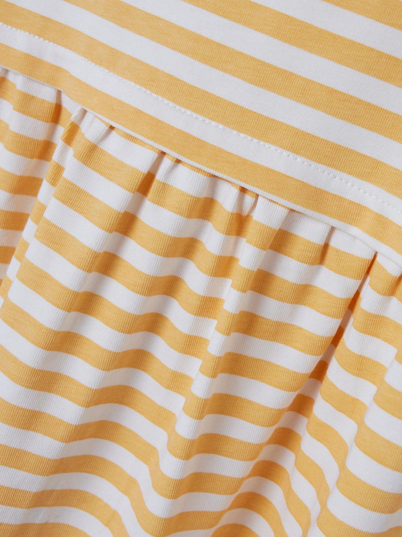 name-it-mini-girls-striped-short-sleeve-dress-pale-marigolddetail