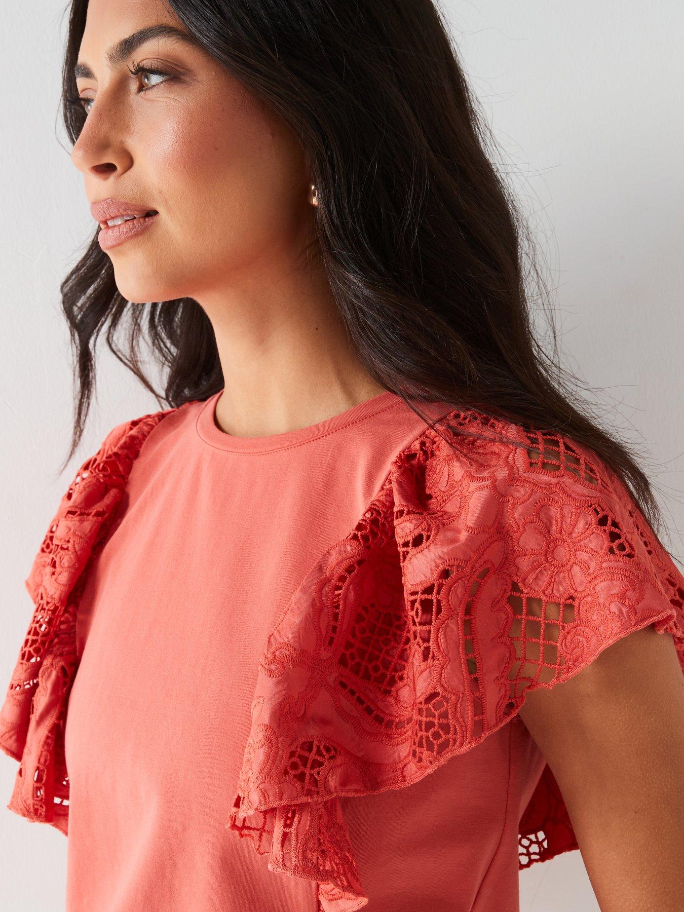 v-by-very-broderie-ruffle-sleeve-t-shirt-coraloutfit