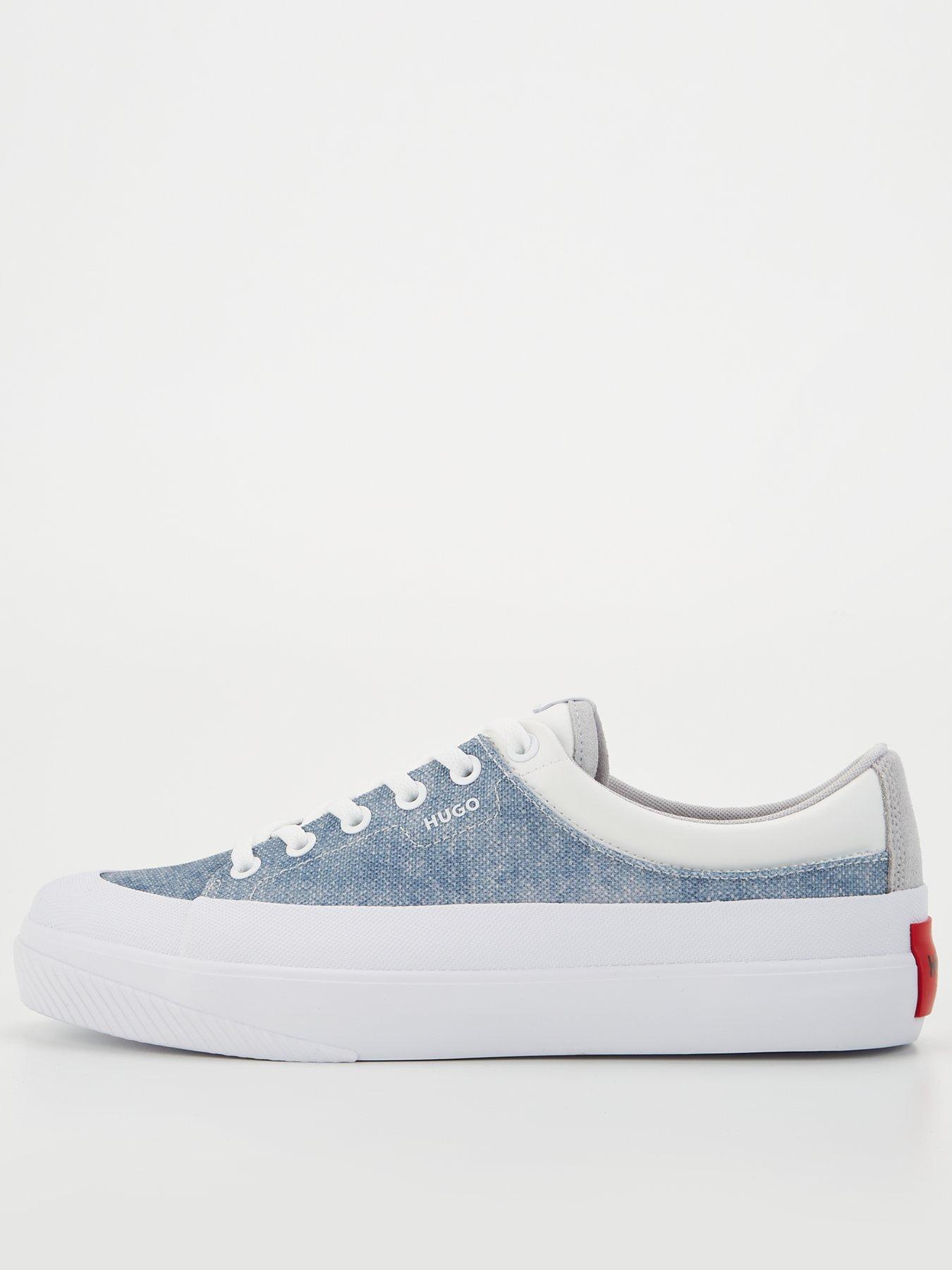 hugo-hugo-red-dyer-denim-mix-tennis-trainer-bluefront