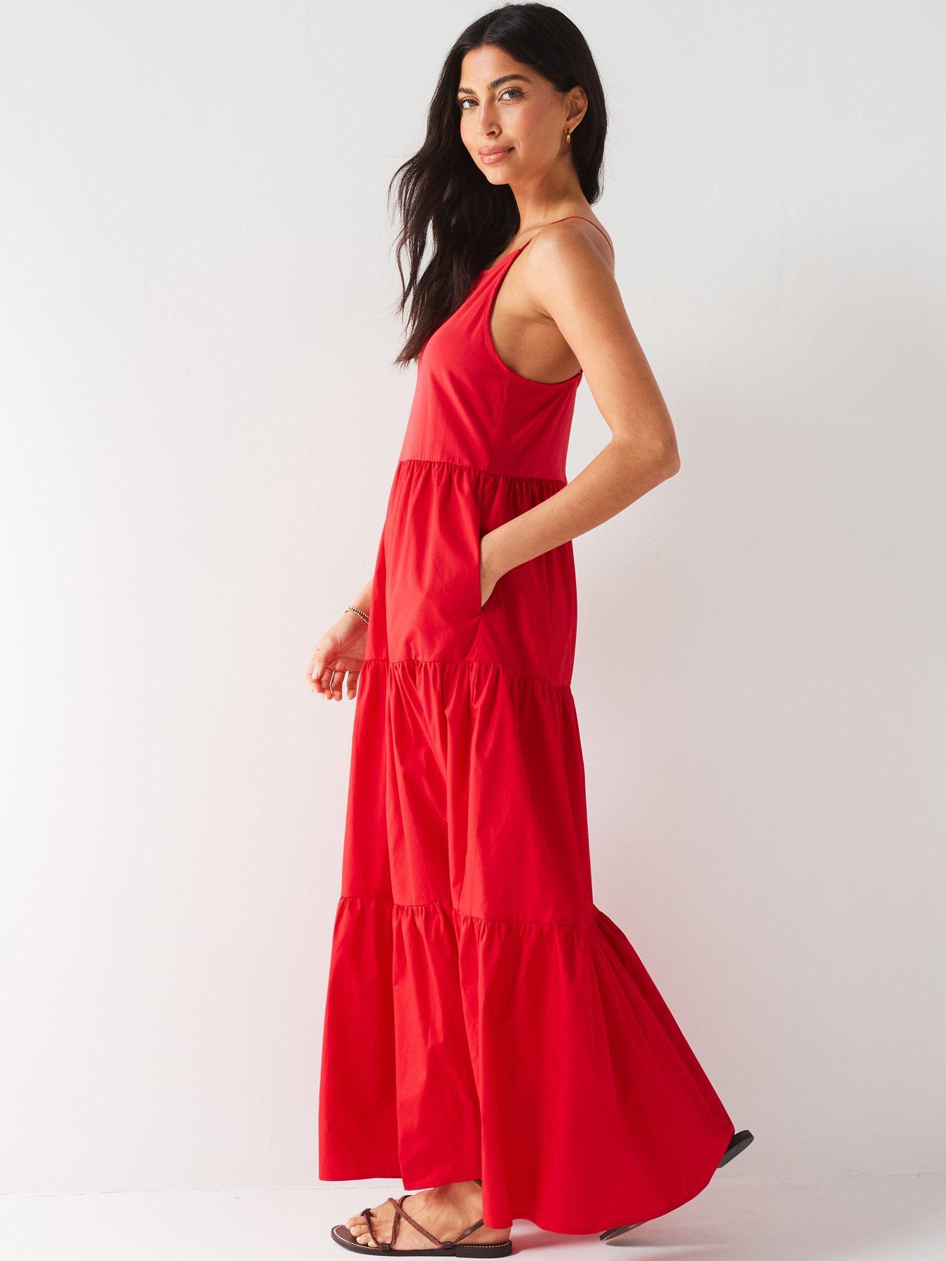 v-by-very-sleeveless-jersey-woven-dress-reddetail