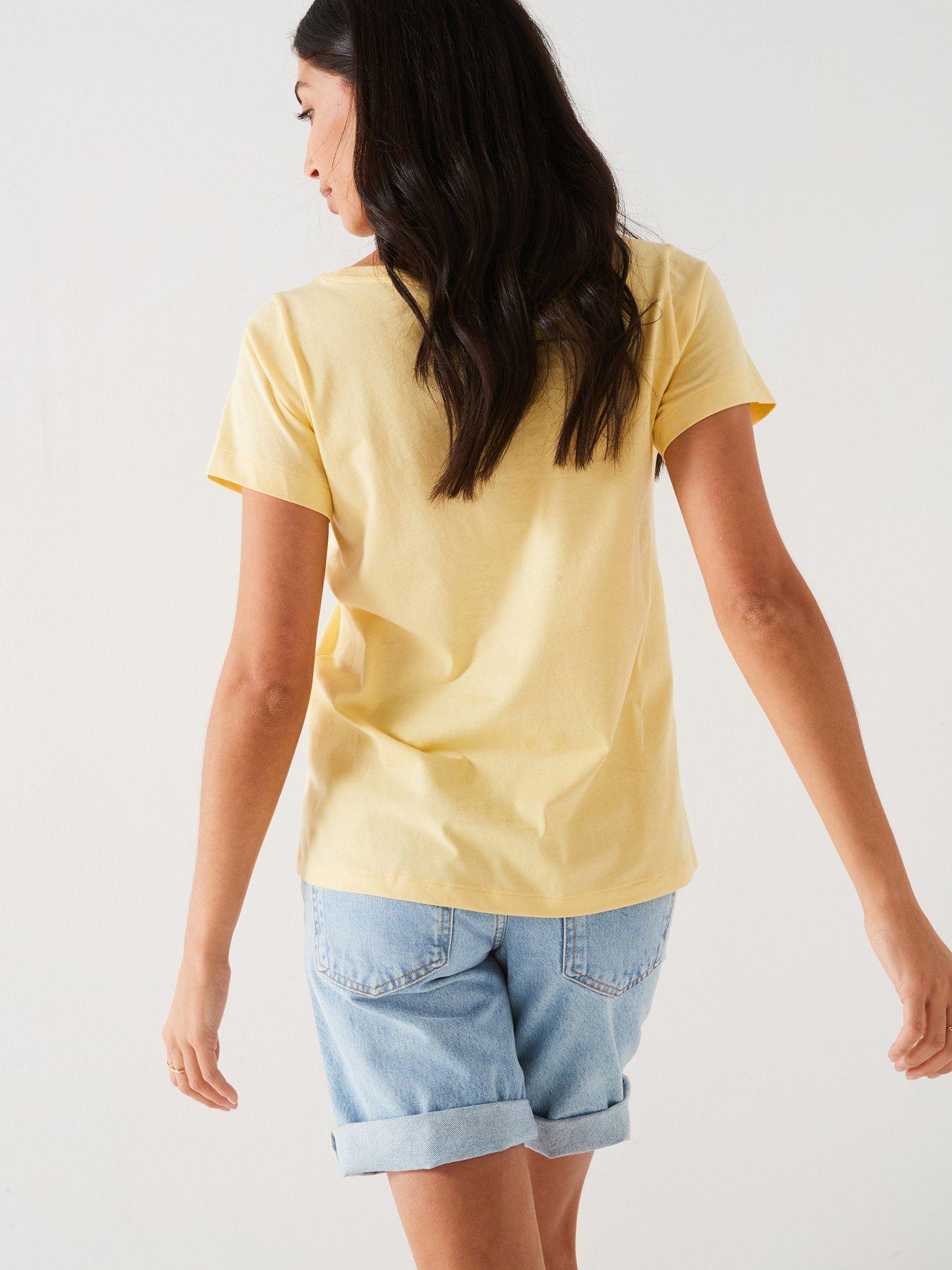 everyday-the-essential-scoop-neck-t-shirt-yellowstillFront