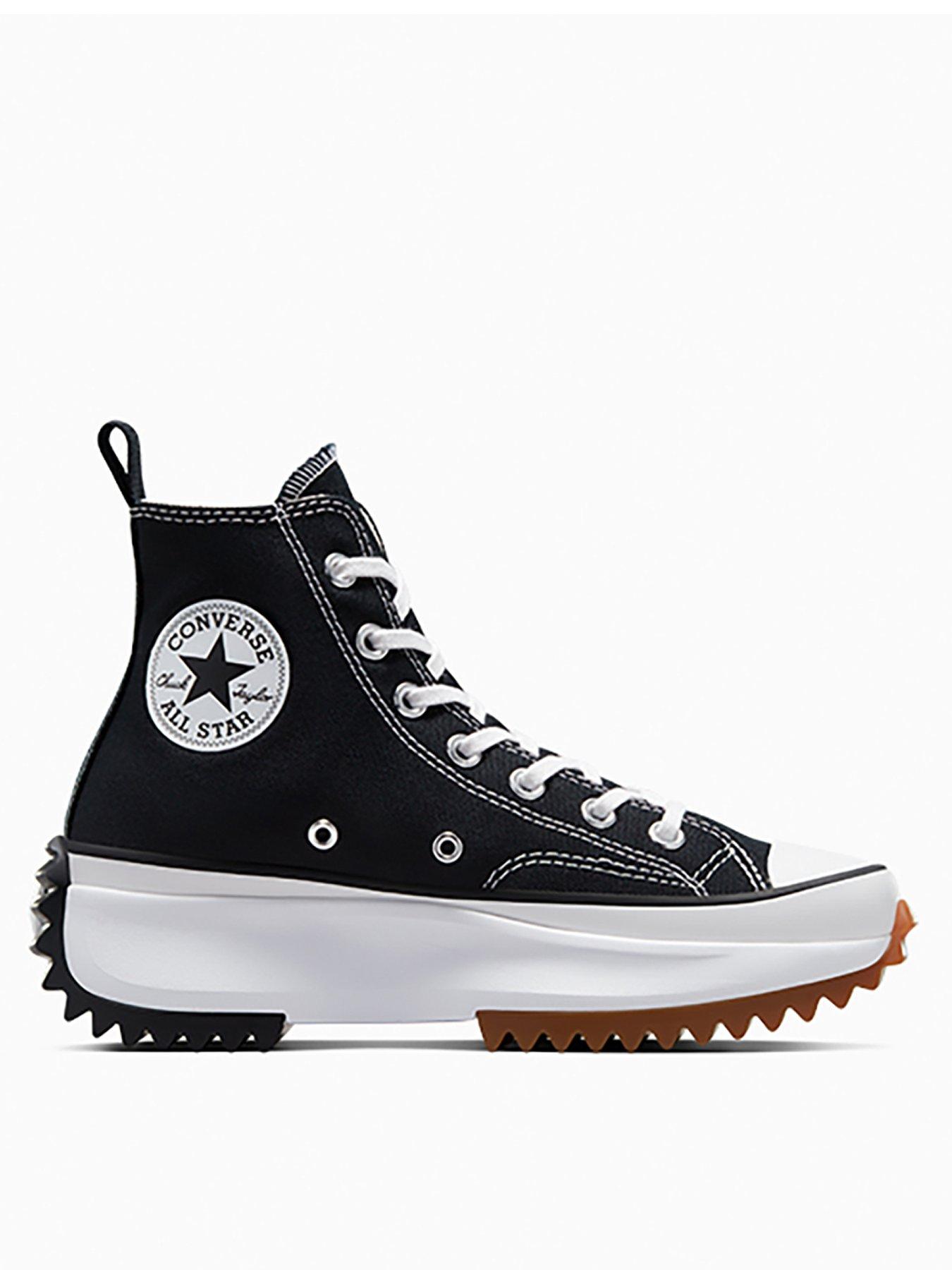 Converse Womens Modern Lift Hi Top Trainers Black Very Ireland