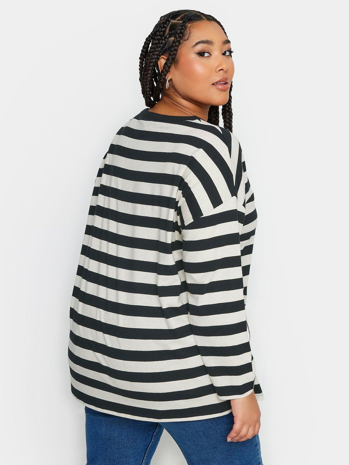 yours-yours-fashion-throw-on-stripe-top-warm-monostillFront