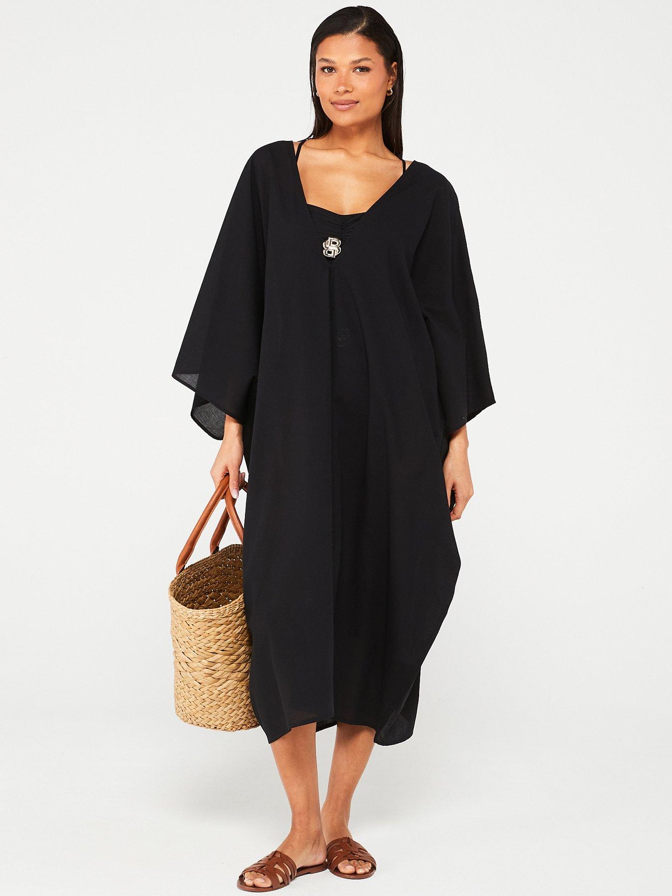 boss-beth-kaftan-black