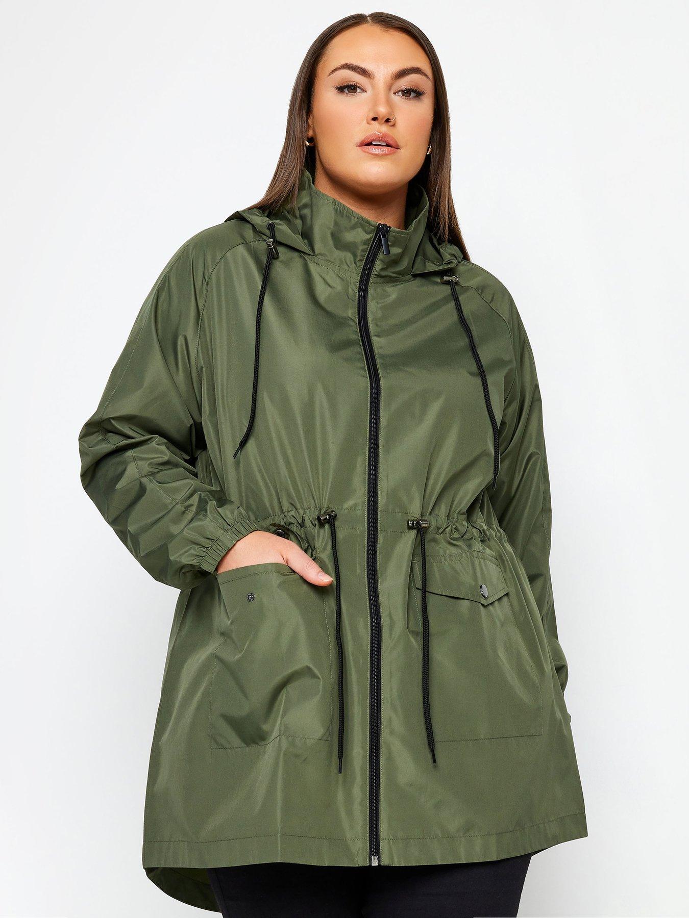 undefined Yours Lightweight Parka Soft Khaki