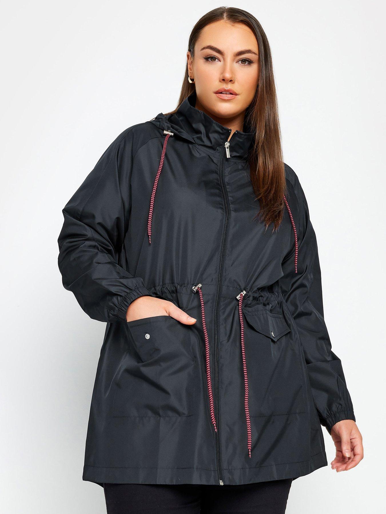 undefined Yours Lightweight Parka Navy