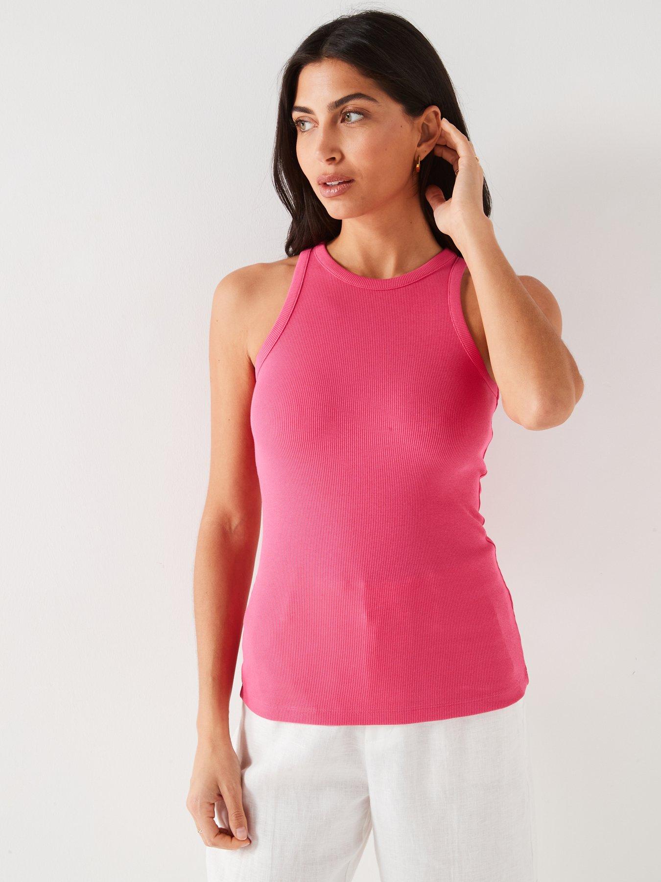 everyday-ribbed-racer-vest-pinkdetail