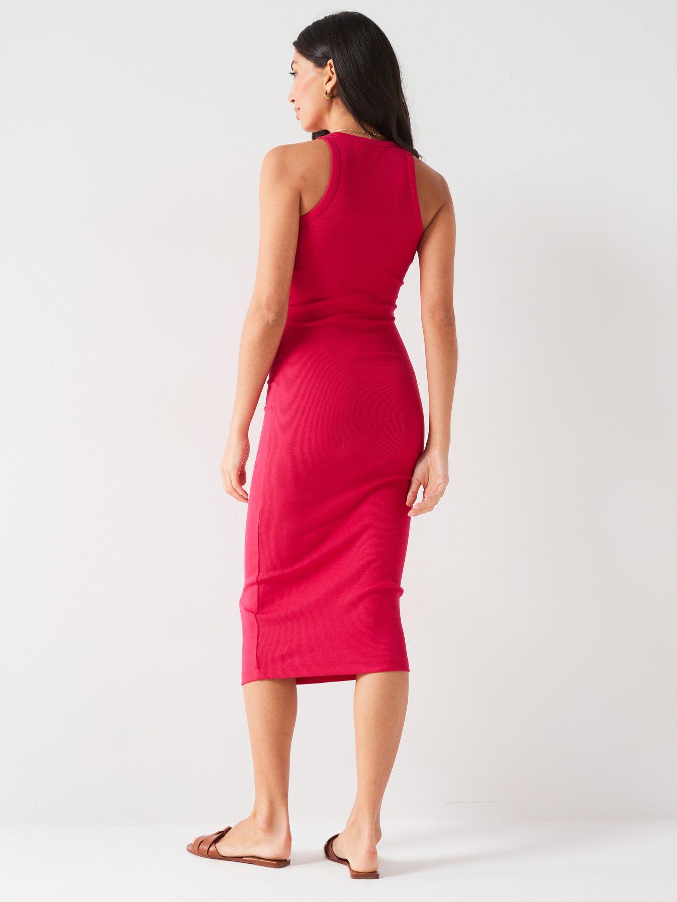 everyday-ribbed-racernbspdress-pinkstillFront