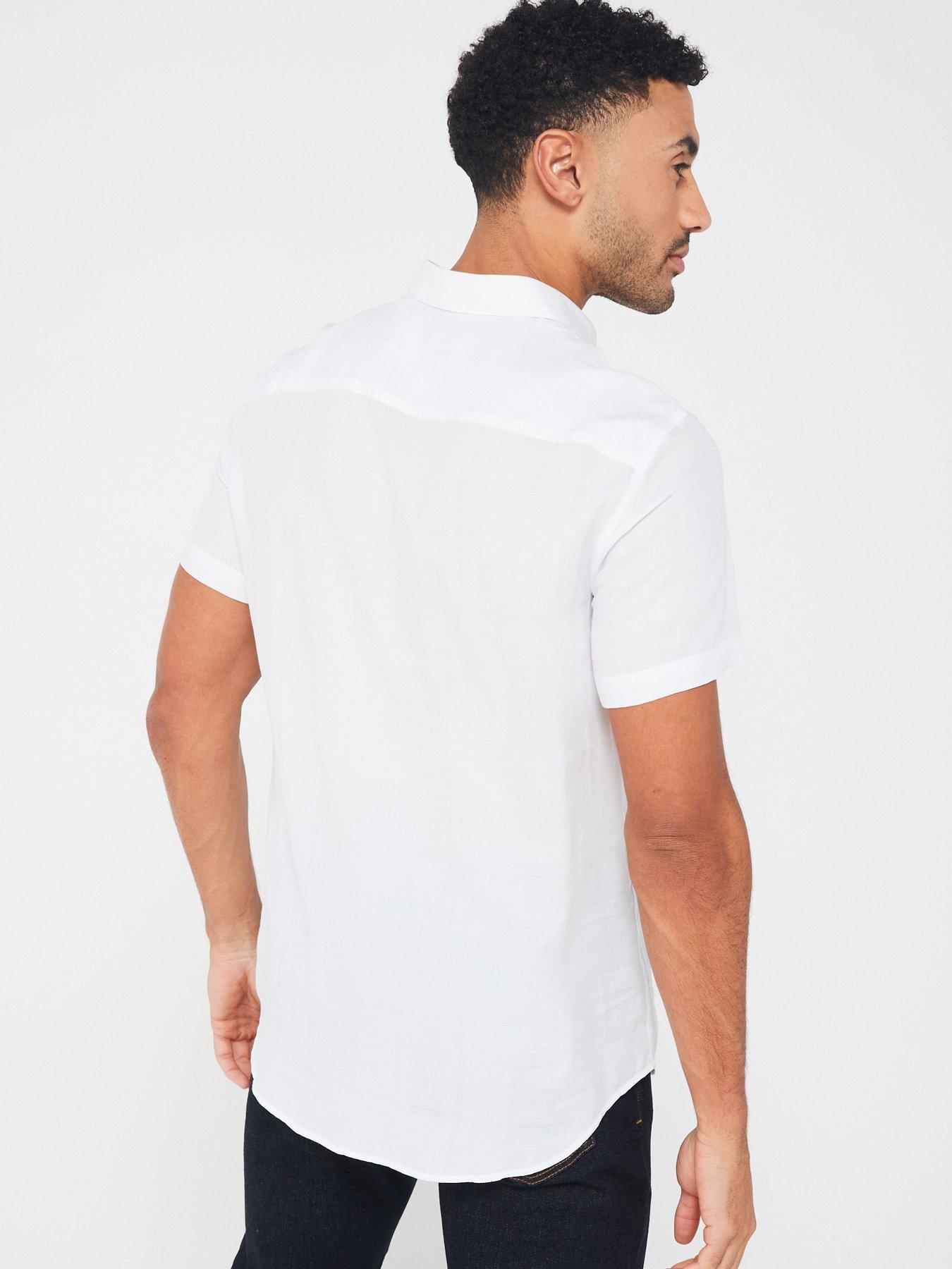 armani-exchange-regular-fit-short-sleeve-shirt-whitestillFront