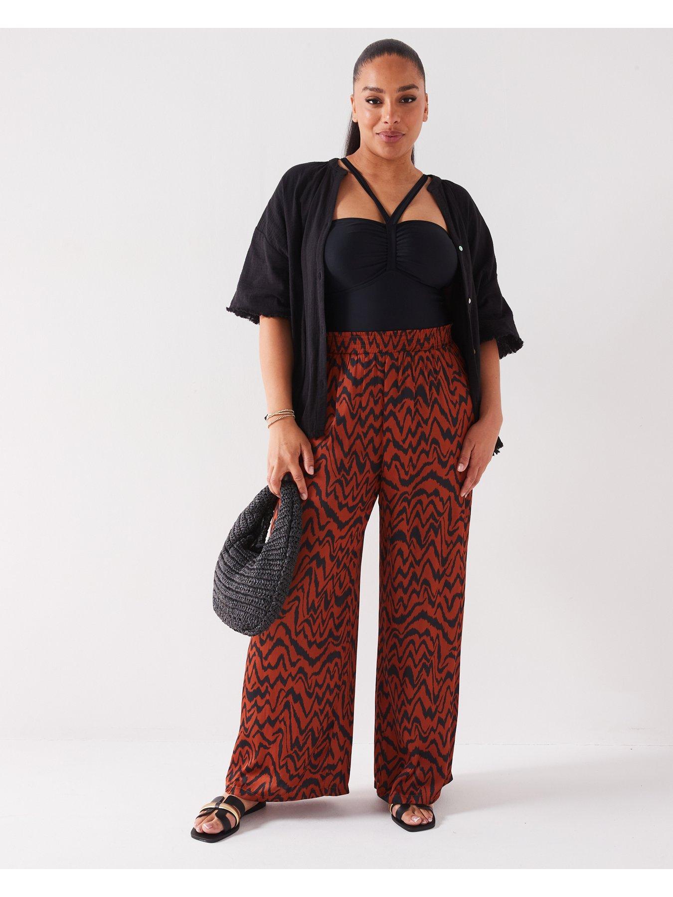 v-by-very-curve-stretch-waist-wide-leg-trouser-printback