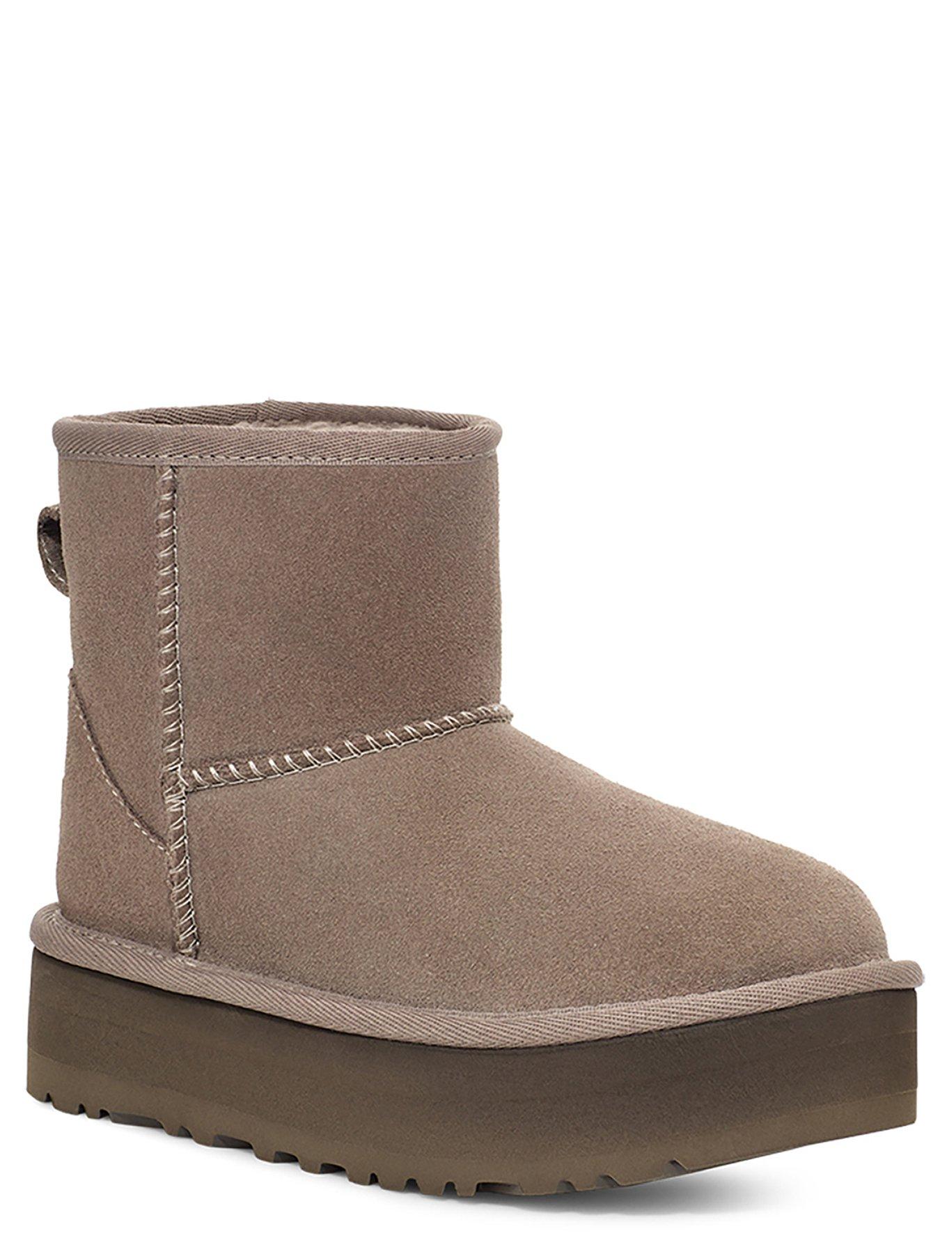 Image 2 of 5 of UGG Kids Classic Mini Platform Classic Boot - Grey