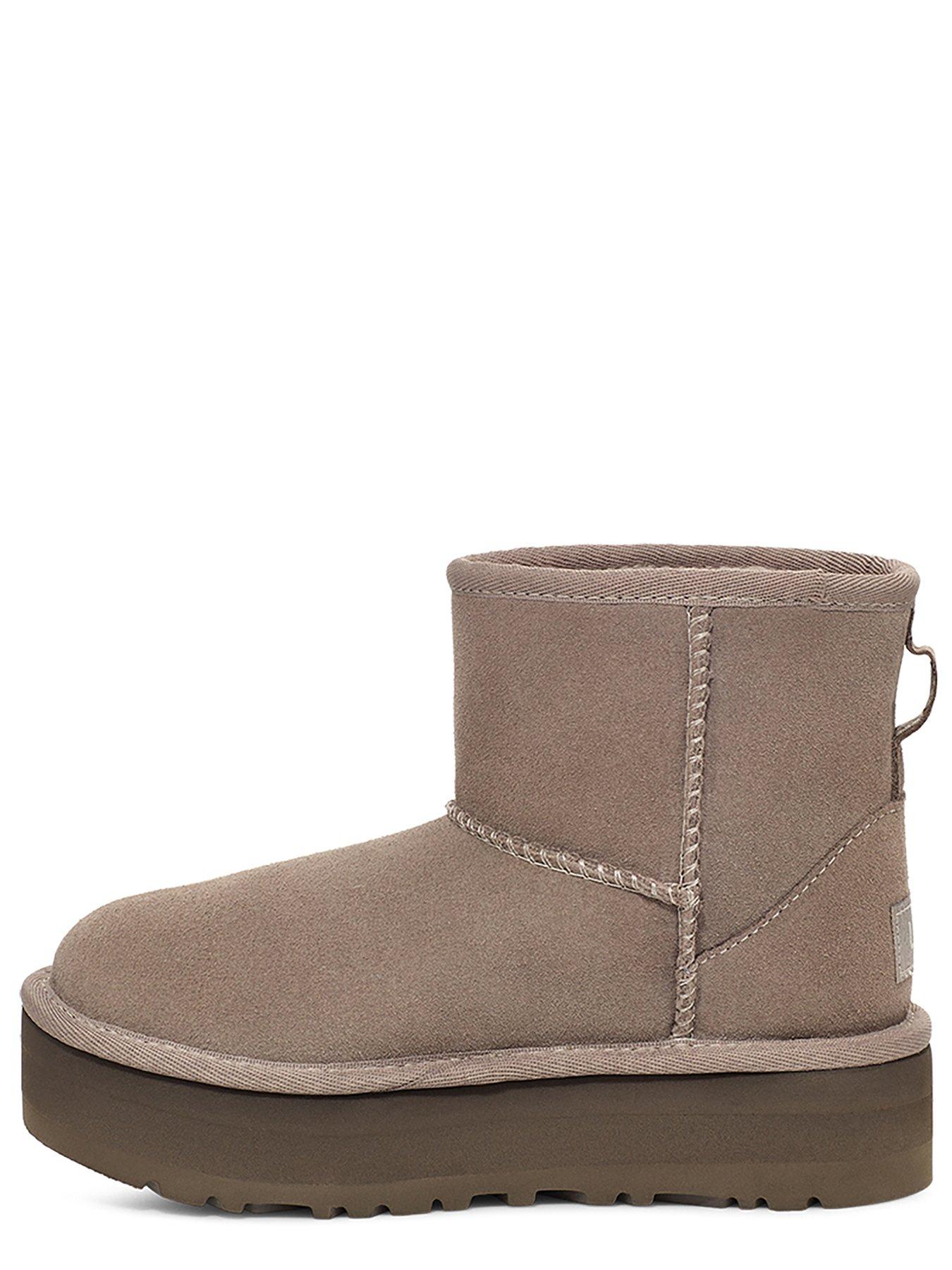 Image 5 of 5 of UGG Kids Classic Mini Platform Classic Boot - Grey