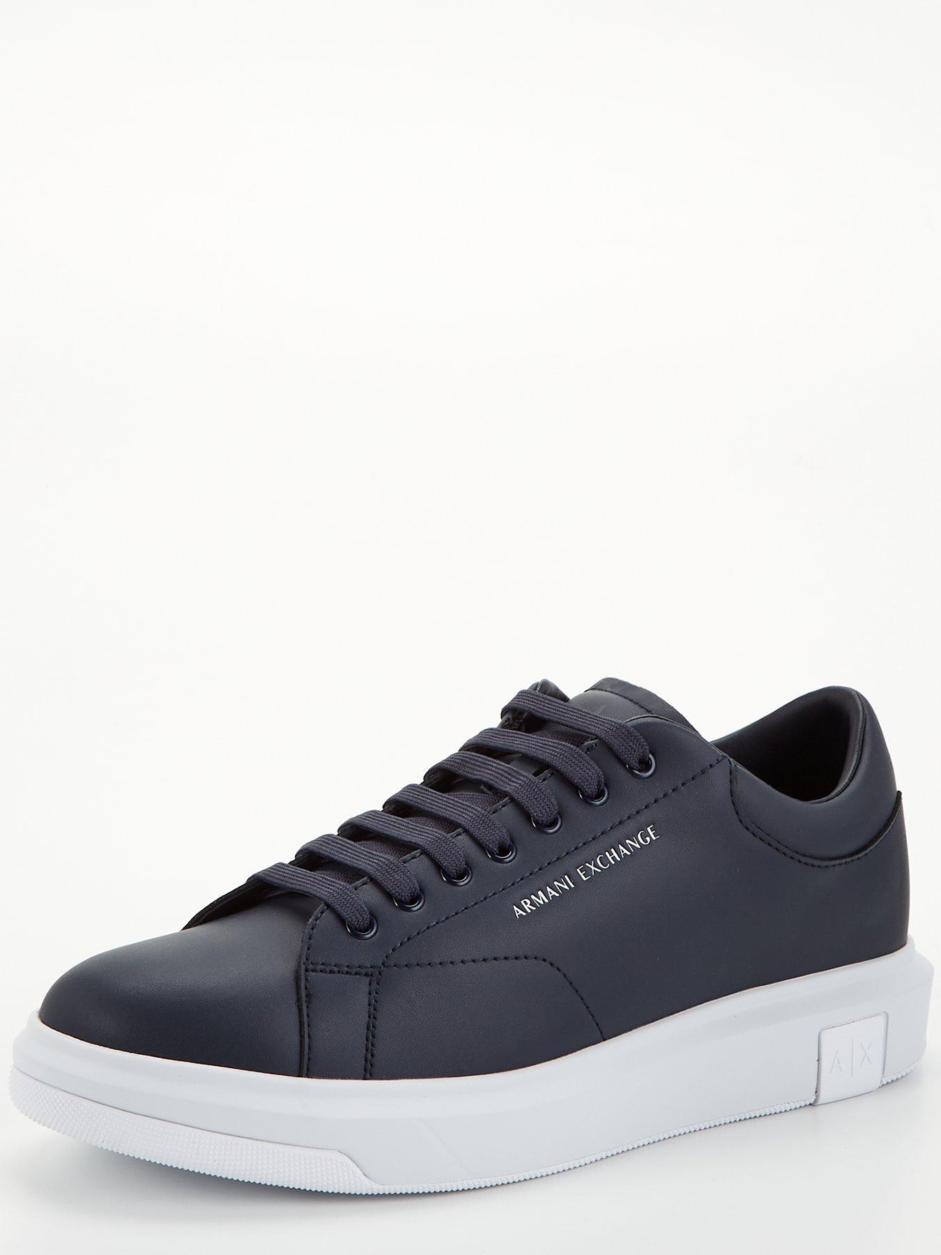 armani-exchange-chunky-sole-trainer-navystillFront