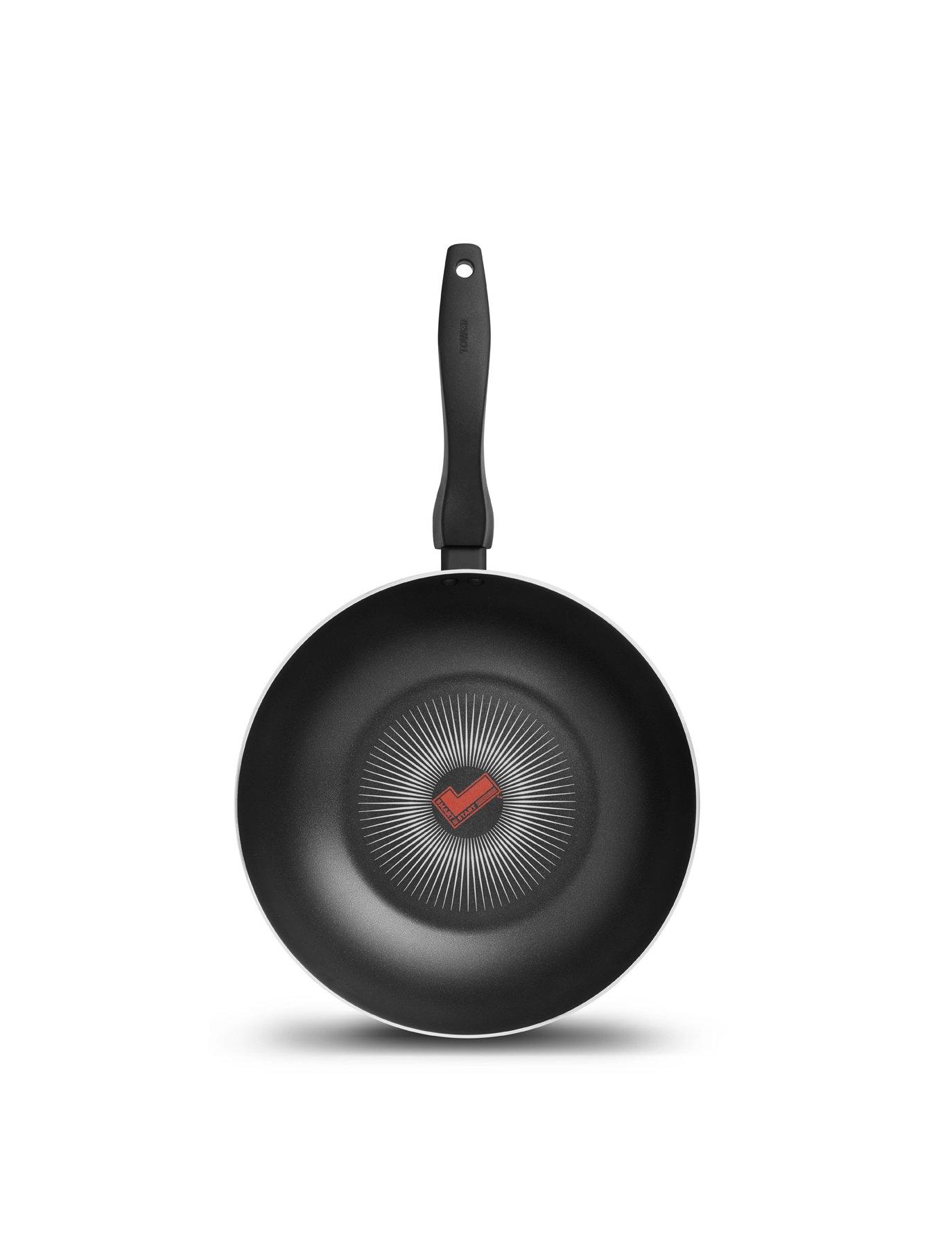 Image 1 of 8 of Tower SmartStart Gourmet 28 cm Wok