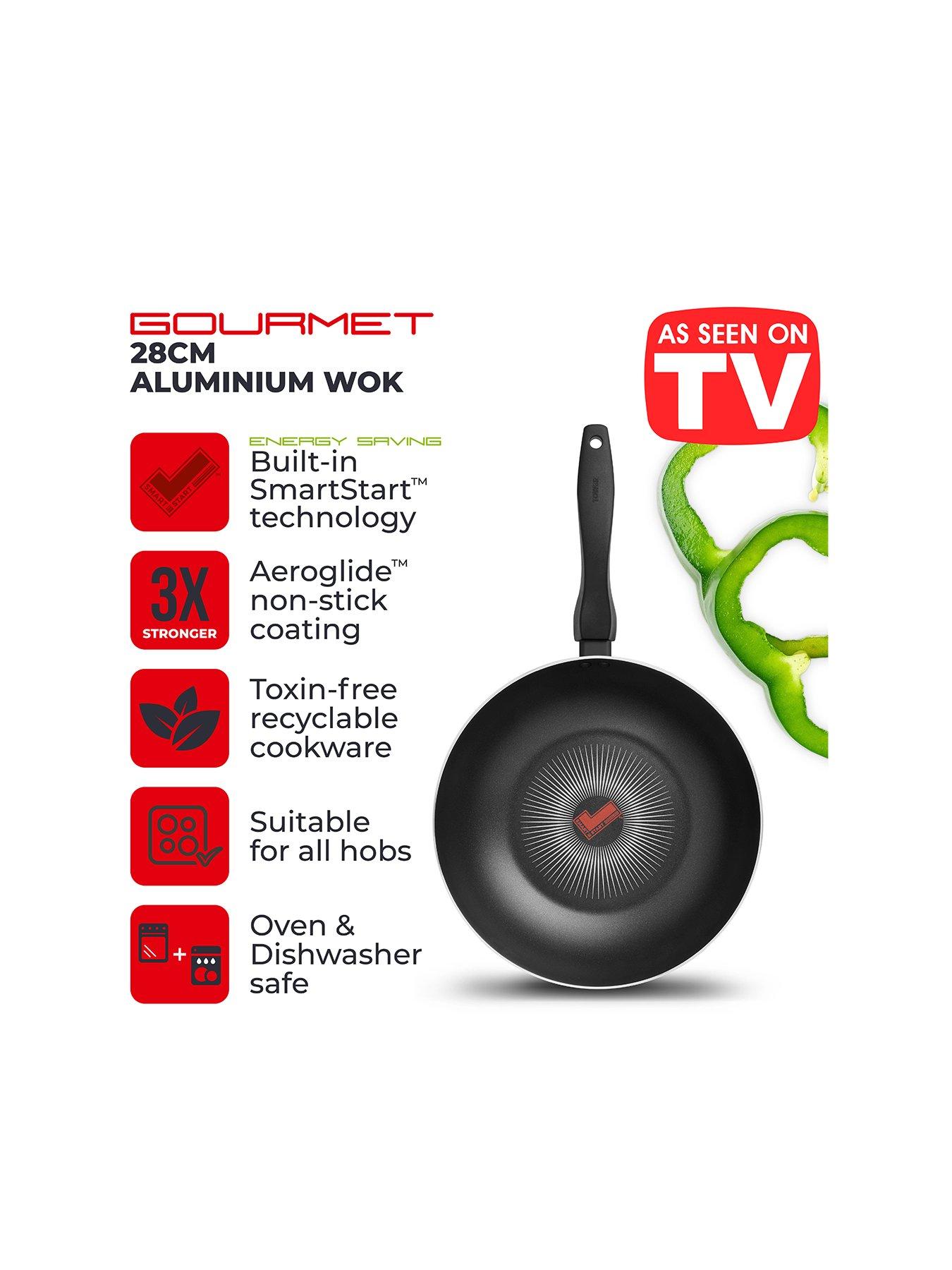 Image 2 of 8 of Tower SmartStart Gourmet 28 cm Wok