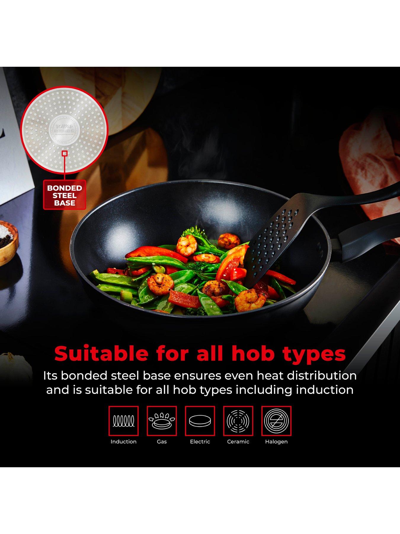 Image 6 of 8 of Tower SmartStart Gourmet 28 cm Wok