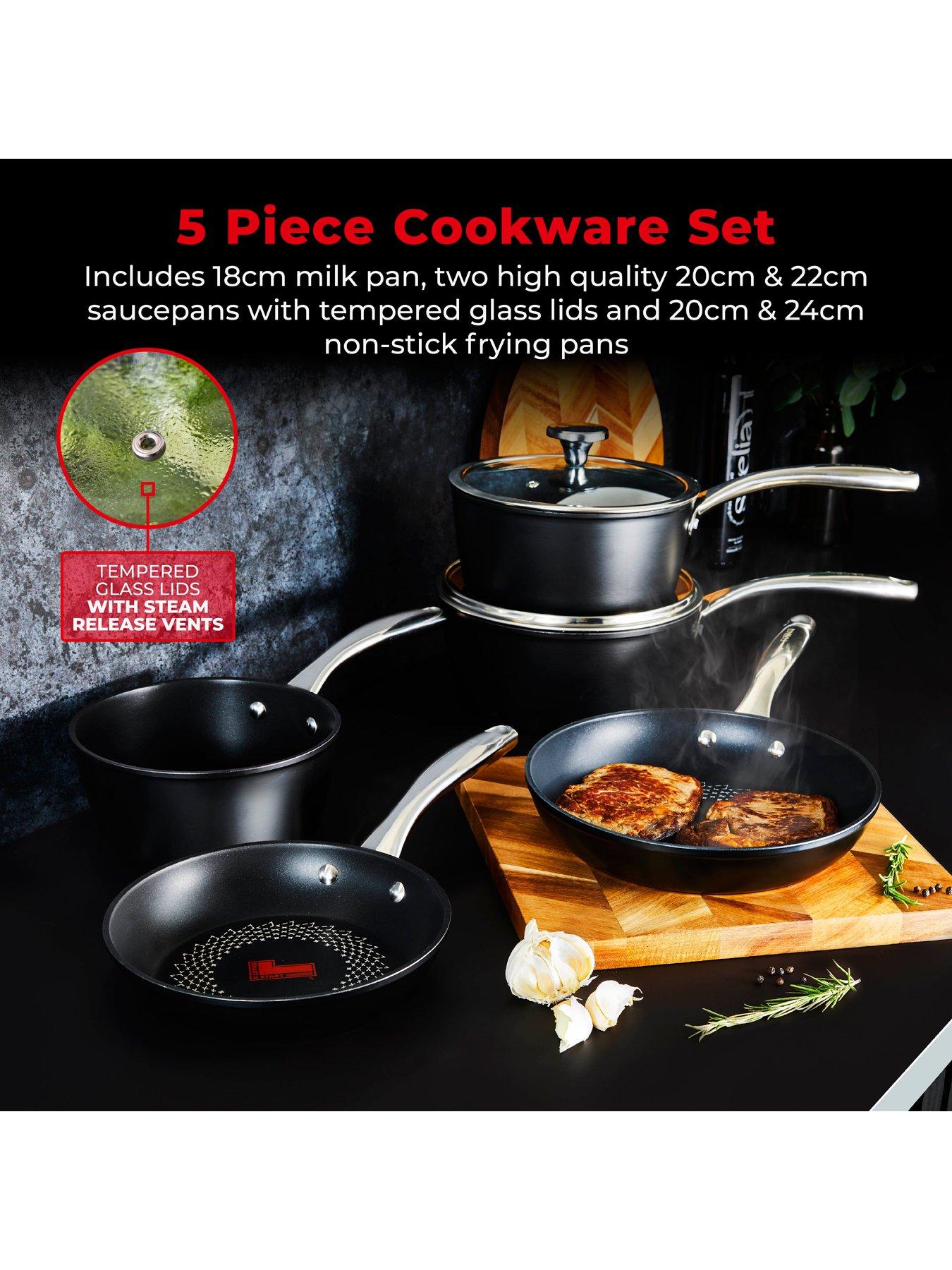 Image 3 of 8 of Tower SmartStart Ultra Forged 5-Piece Pan Set