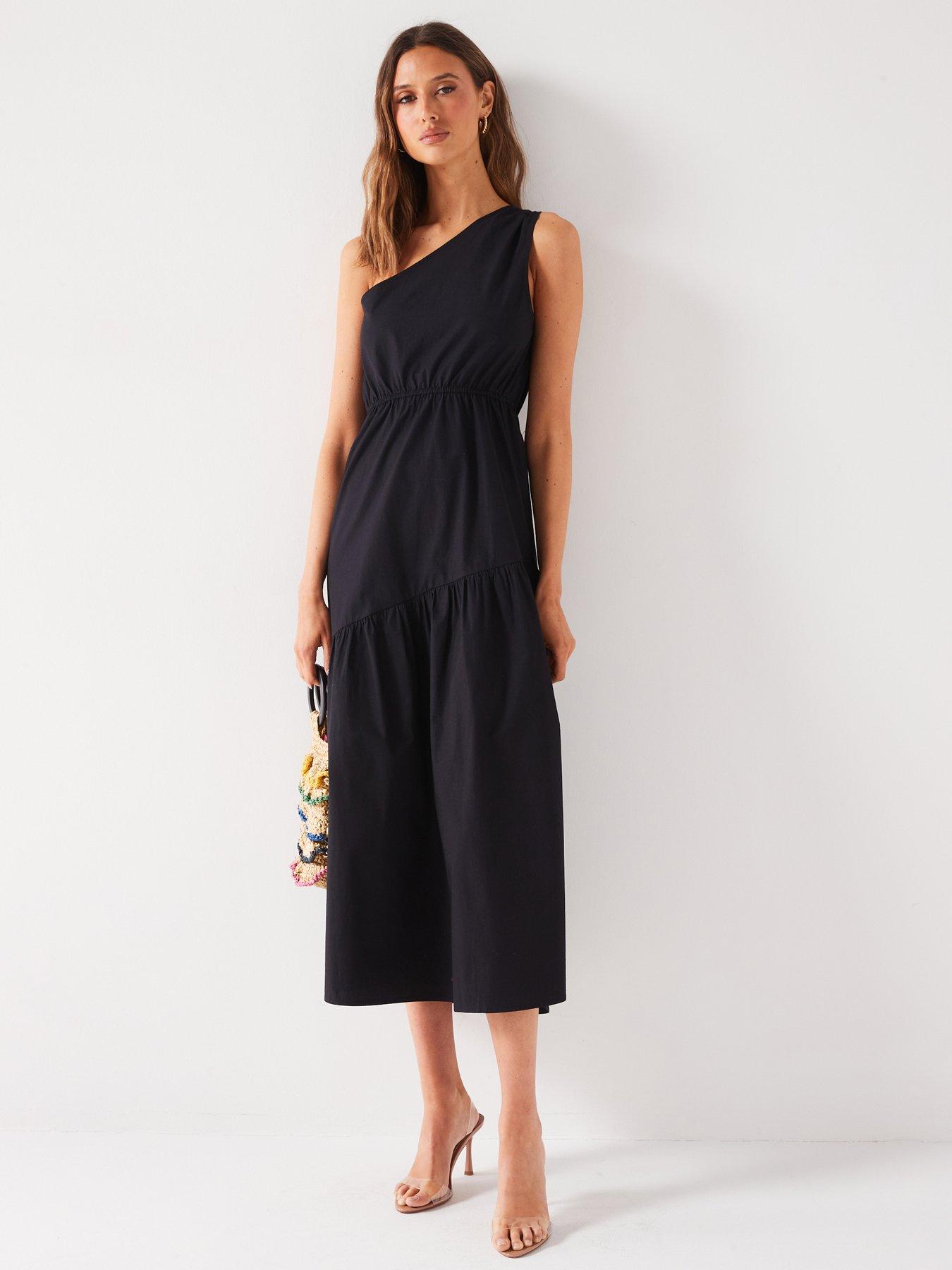 v-by-very-one-shoulder-cotton-midi-dress-black