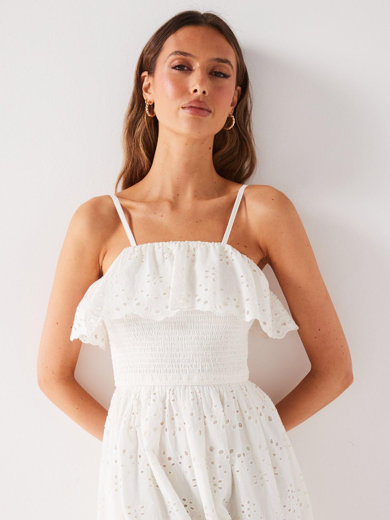 v-by-very-broderie-strappy-midi-dress-whiteoutfit