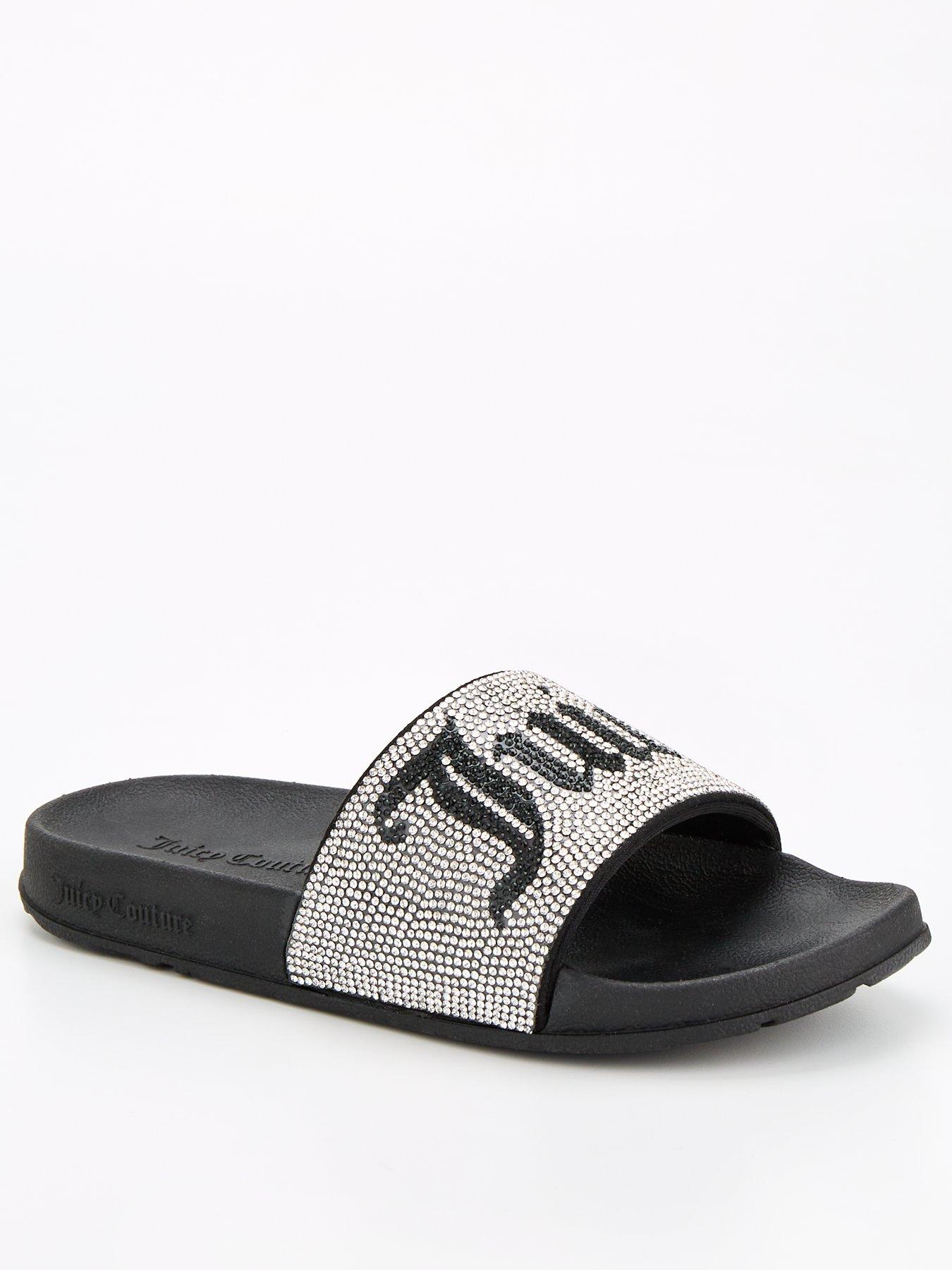 juicy-couture-donna-diamante-slide-blackfront