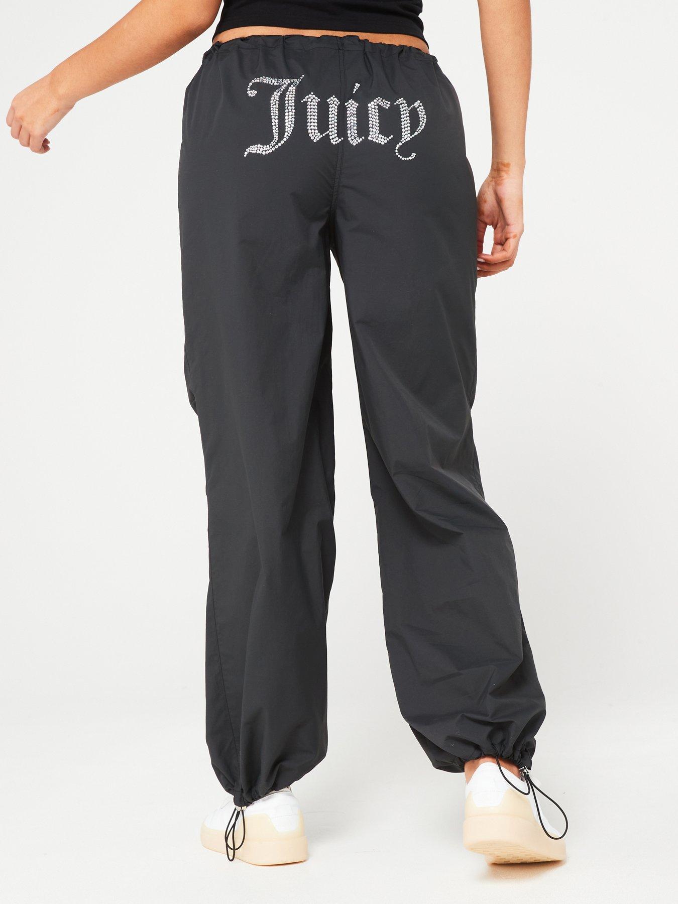 Buy Juicy Couture Girls Deep Band Juicy Leggings Black