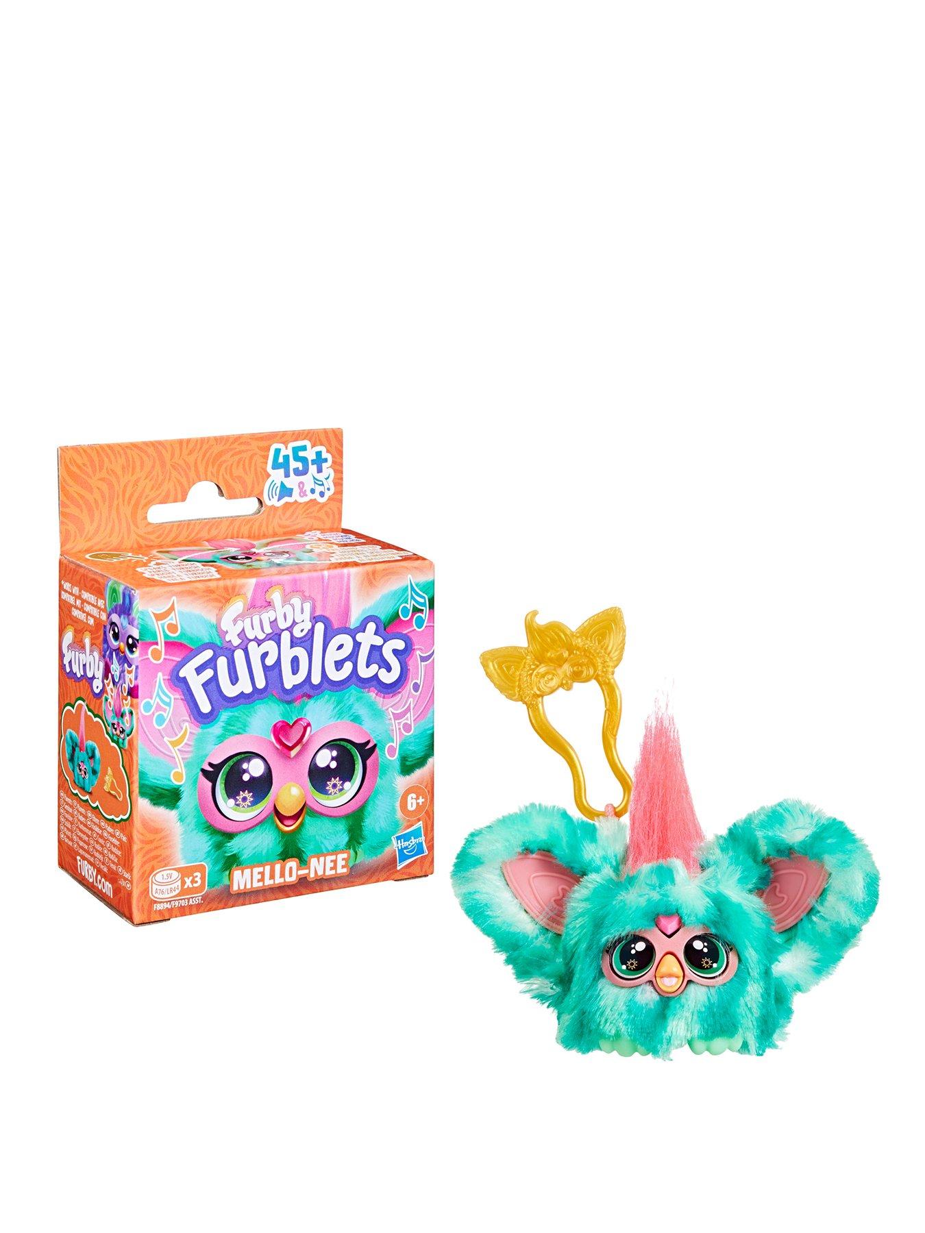 Hasbro Furby Blue Pink Mini Baby Interactive Toy Play LOT