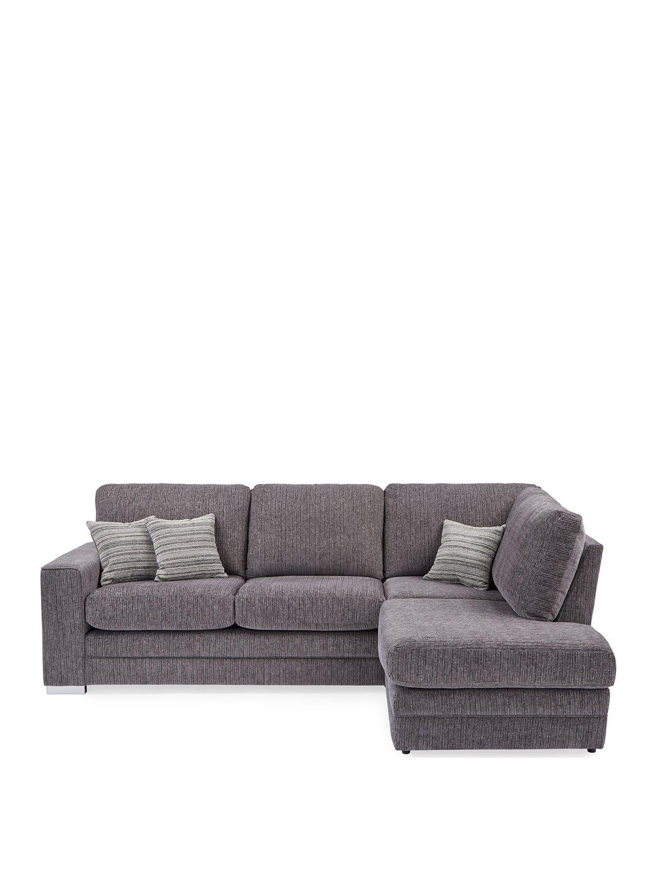 Image 2 of 6 of Very Home Minc Fabric Right&nbsp;Hand Corner Chaise Sofa&nbsp;- Made in the UK