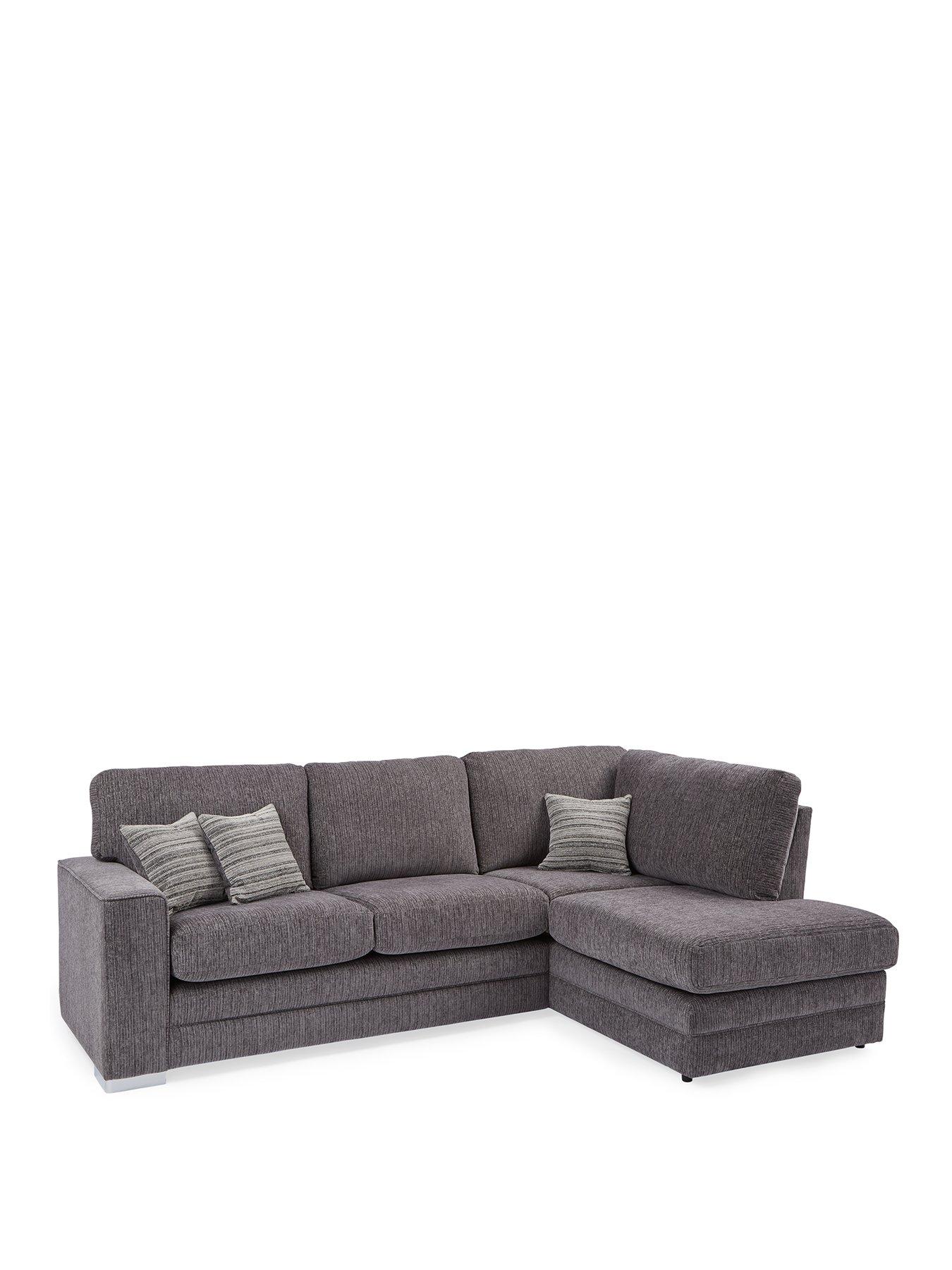 Image 3 of 6 of Very Home Minc Fabric Right&nbsp;Hand Corner Chaise Sofa&nbsp;- Made in the UK