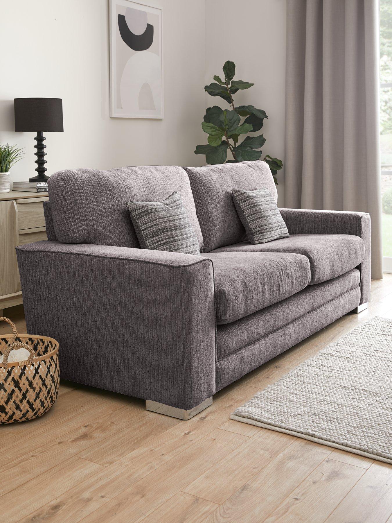 very-home-minc-fabric-2-seater-sofafront