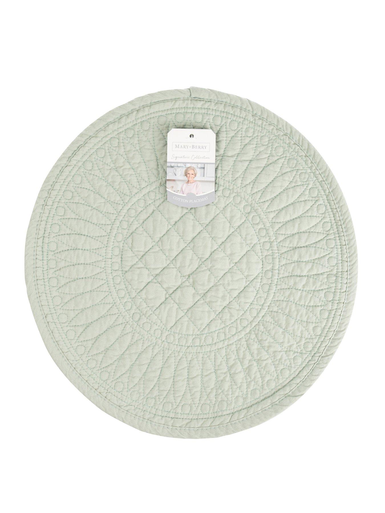 Mary Berry Signature Cotton Placemat in Pistachio