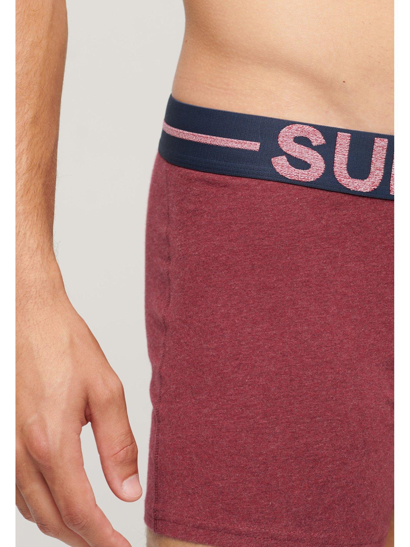 superdry-3-pack-logo-waistband-boxers-redback