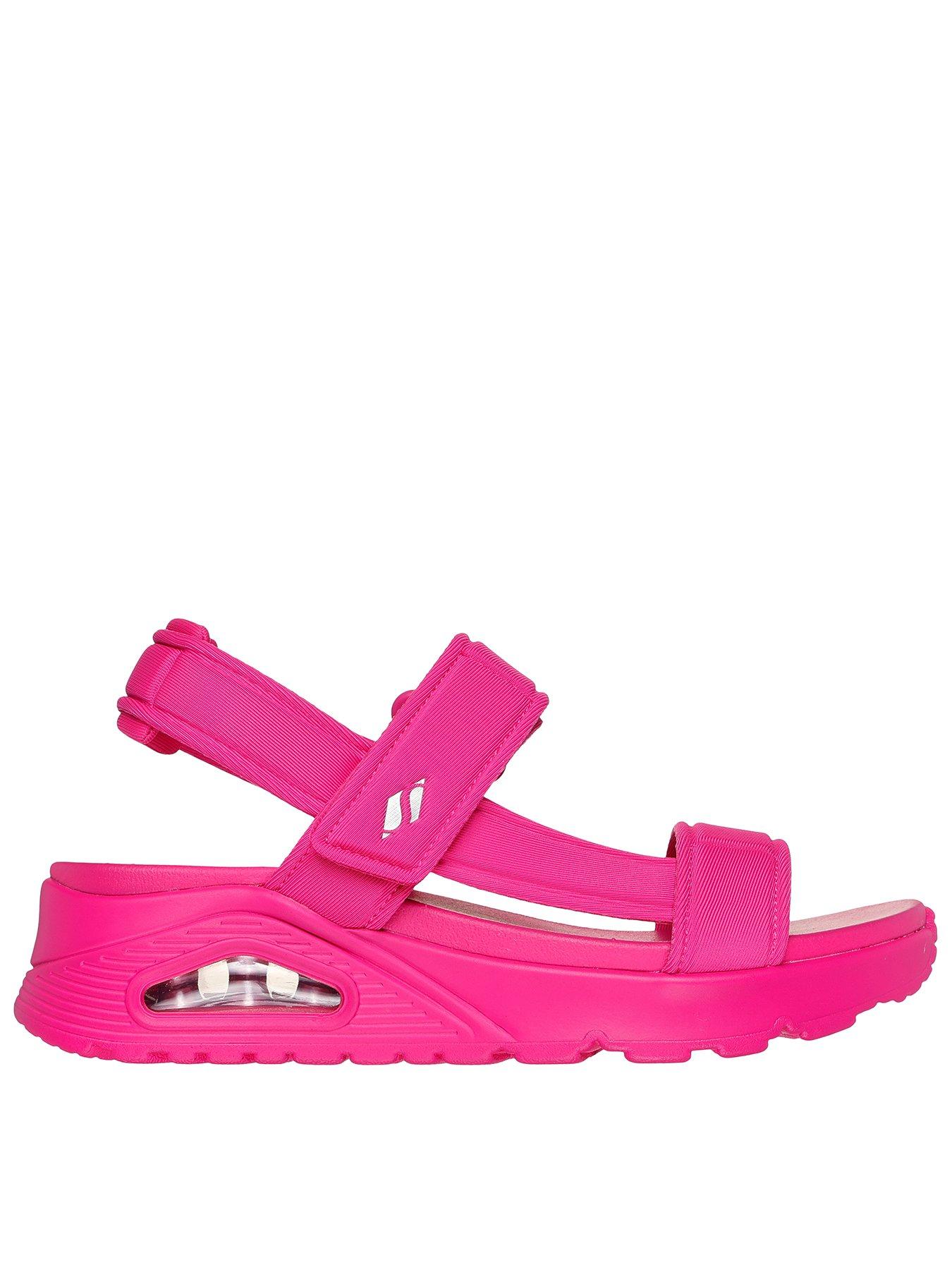 skechers-skechers-uno-fun-stand-trekker-sandals-hot-pink