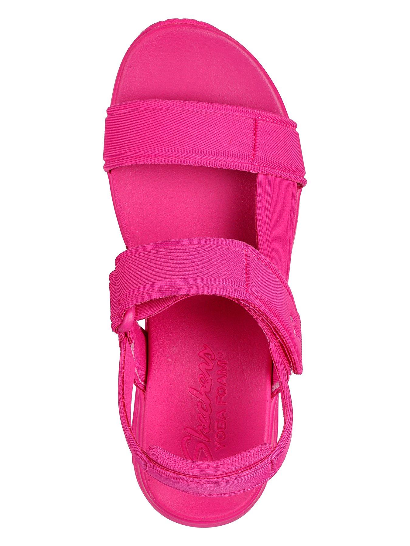 skechers-skechers-uno-fun-stand-trekker-sandals-hot-pinkoutfit